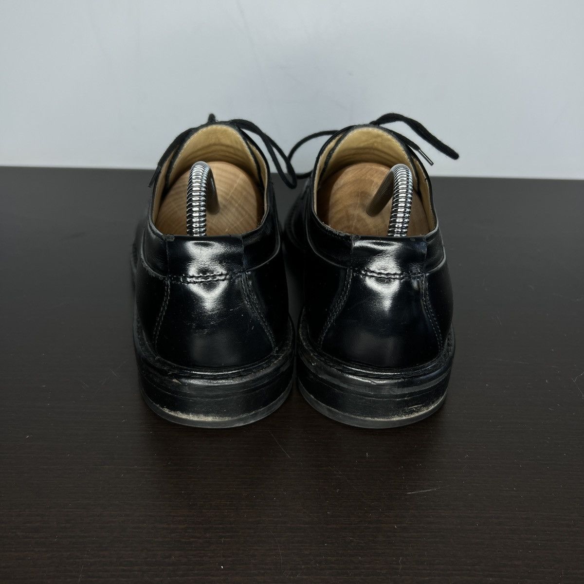 Camel × Vintage Camel Boots 90s Vintage Chunky Platform Shoes Leather Formal Size US 9 / EU 42 - 4 Thumbnail