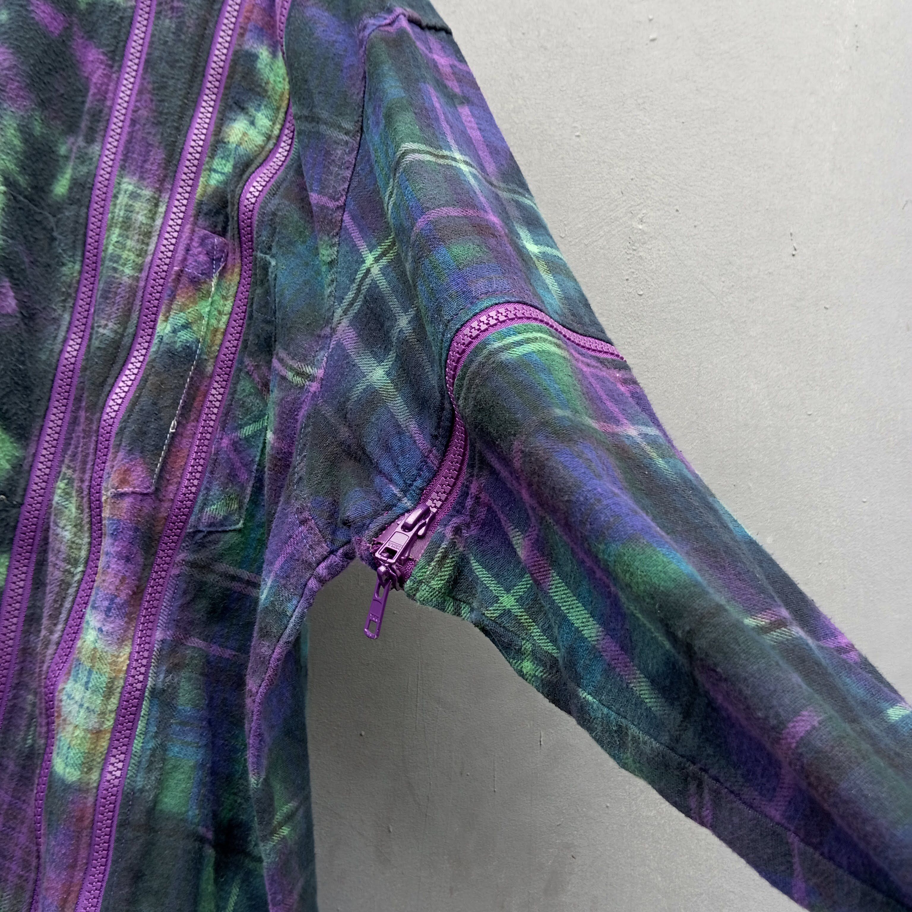 Needles Rebuild by needles japan flannel shirt Size US XXL / EU 58 / 5 - 6 Thumbnail