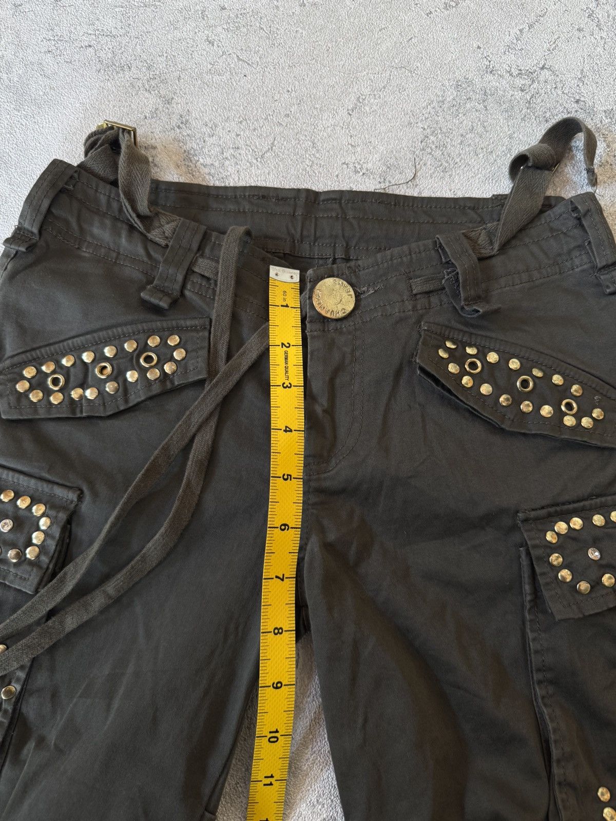 Hysteric Glamour Y2k Chuangba Jeans Studded Ifsixwasnine lgb short pants Size US 27 - 11 Thumbnail