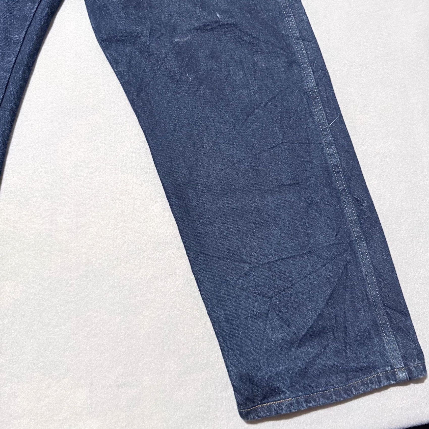Wrangler Wrangler Rustler Jeans Men's Blue Dark Wash Straight 44X30 Denim Cotton Regular Straight Mens Jeans Size US 44 / EU 60 - 5 Thumbnail