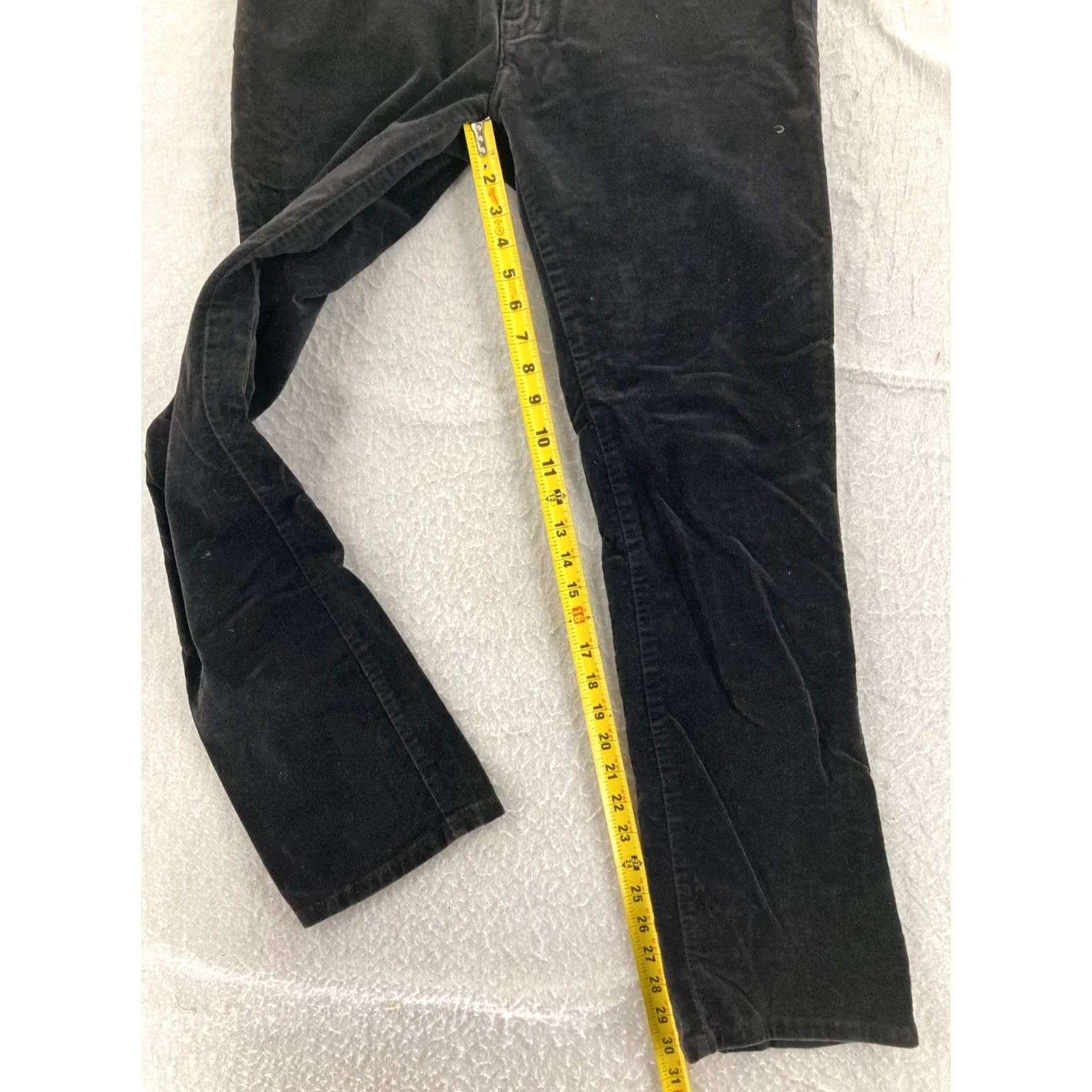 Gap GAP Pants Womens 8 Black Stretch Thick Straight Leg Size 30" / US 8 / IT 44 - 5 Thumbnail
