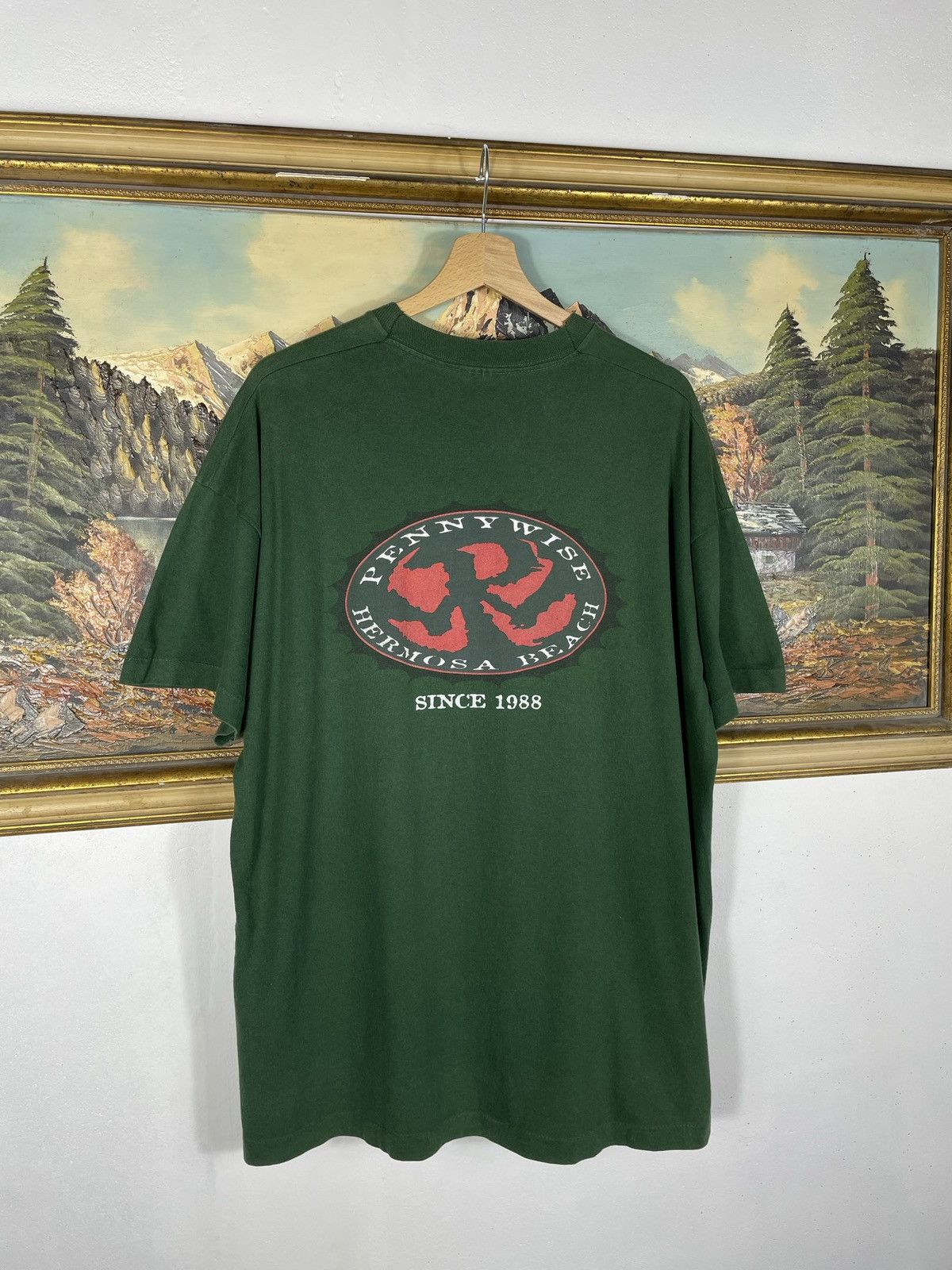 Band Tees × Vintage Vintage Pennywise Band Tee T shirt Vintage Retro 90s Size US XL / EU 56 / 4 - 3 Thumbnail