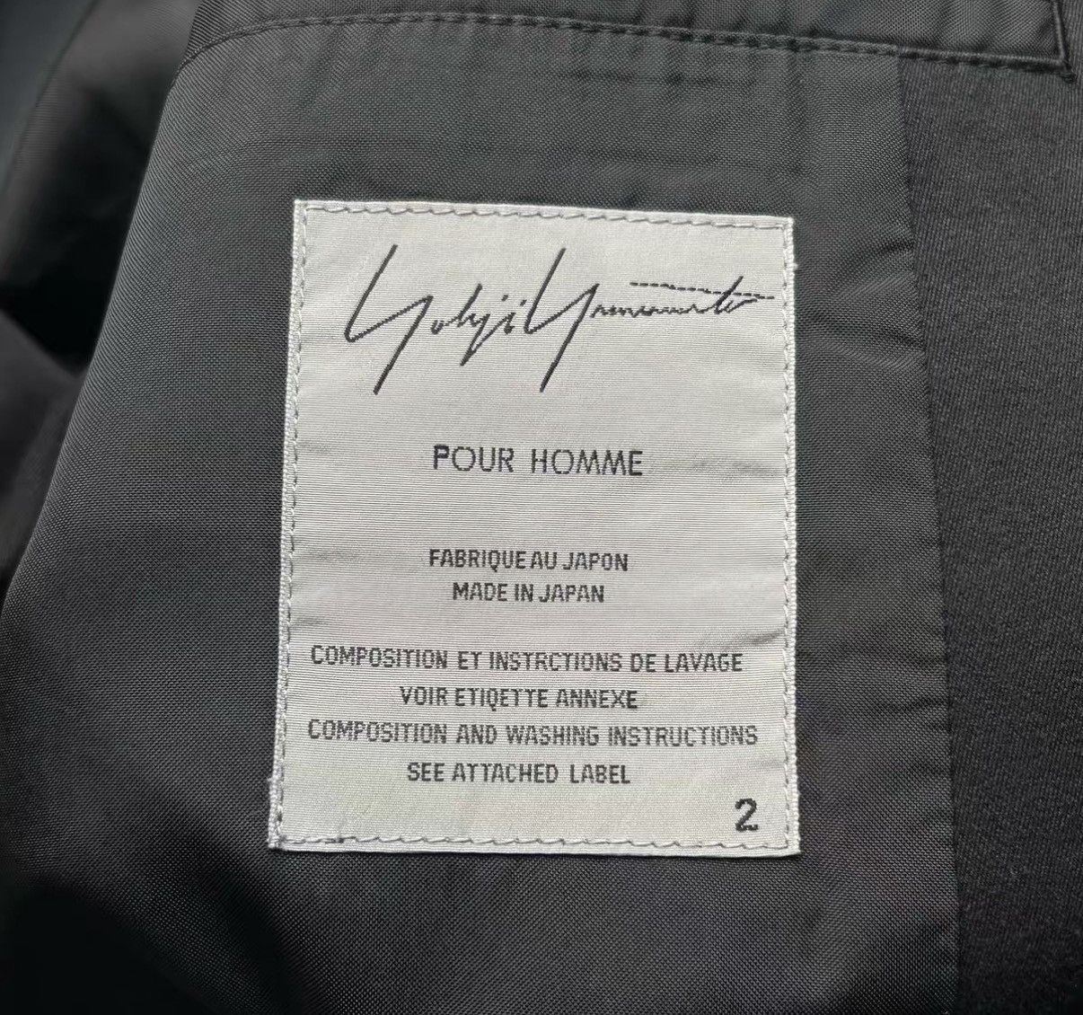 Yohji Yamamoto Yohji Yamamoto 03ss Badge Silk Blazer K4 Size US M / EU 48-50 / 2 - 4 Thumbnail