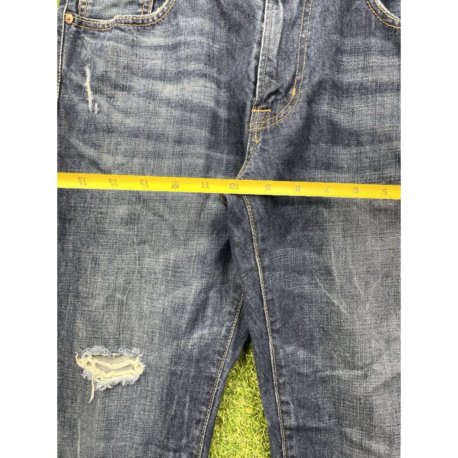 American Eagle Outfitters American Eagle Outfitters Jeans Mens 30x30 Blue Next Level Original Straight Fit Dark y2k Size US 30 / EU 46 - 4 Thumbnail