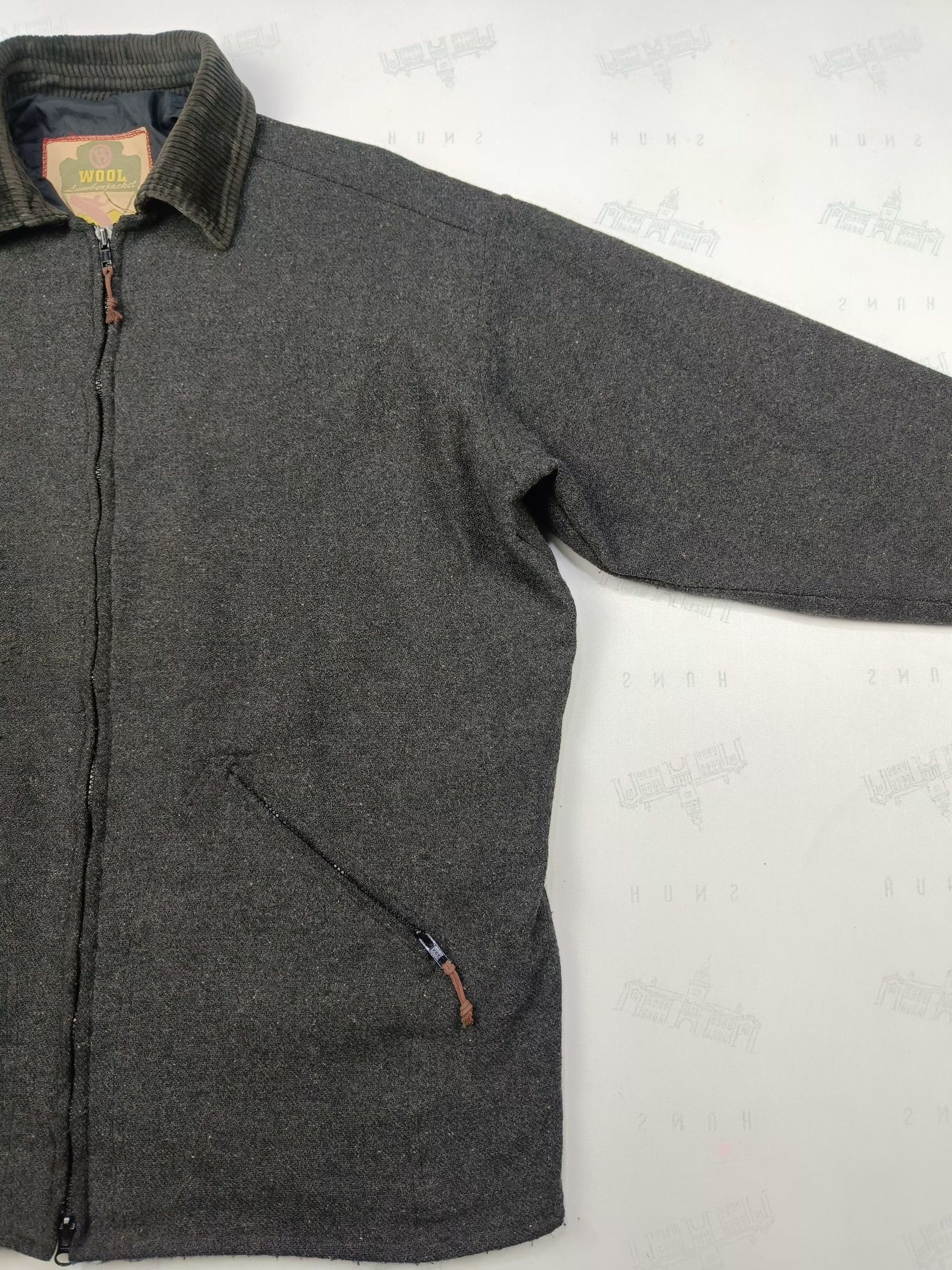 Lumberjack Vintage LUMBERJACK Brands Wool Jacket Size US XL / EU 56 / 4 - 3 Thumbnail