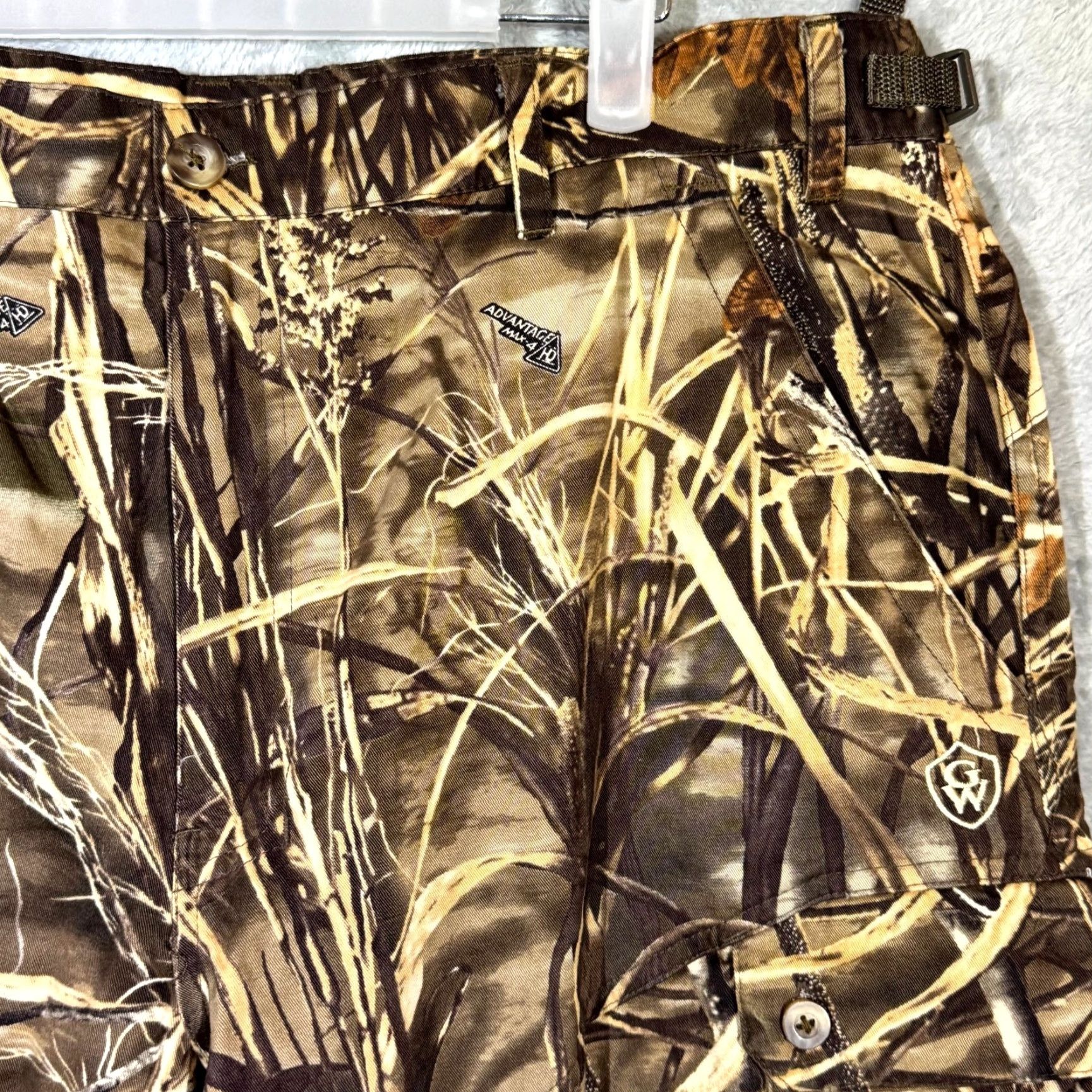 Realtree Game Winner Cargo Pants Men’s XL Realtree Camo 100% Cotton Hunting Straight Pants Size US 36 / EU 52 - 4 Thumbnail