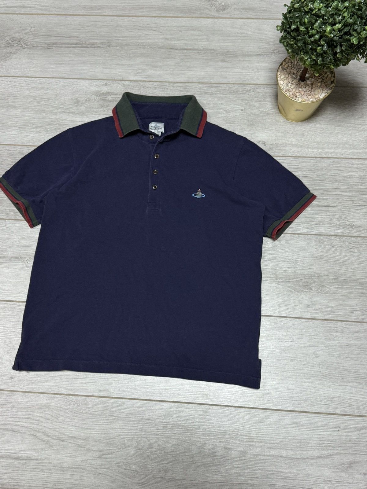 Vivienne Westwood Vivienne Westwood vintage small orb polo shirt Size US L / EU 52-54 / 3 - 2 Thumbnail