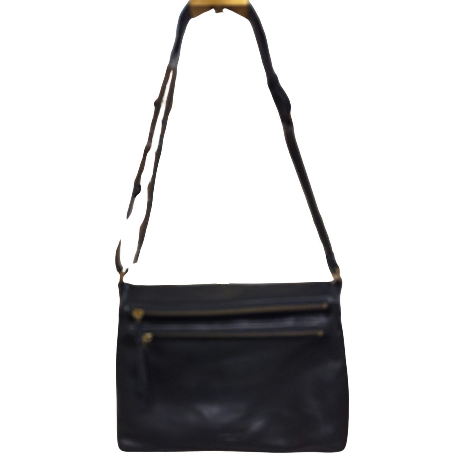 Nordstrom Margot New York Black Leather Crossbody Bag Size ONE SIZE - 2 Thumbnail