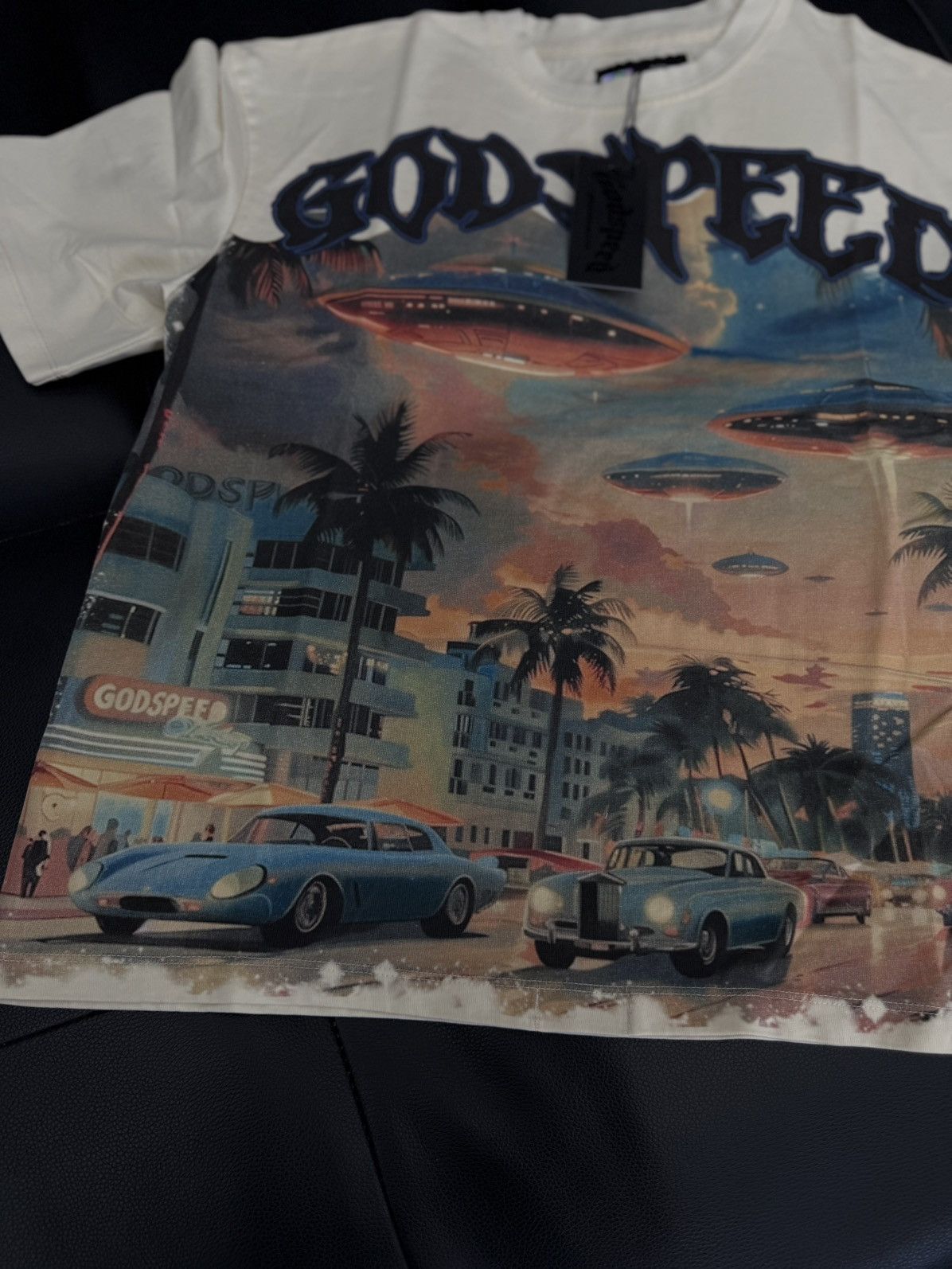 Godspeed Godspeed UFO Miami Tee Shirt Size S (NEW) Size US S / EU 44-46 / 1 - 3 Thumbnail