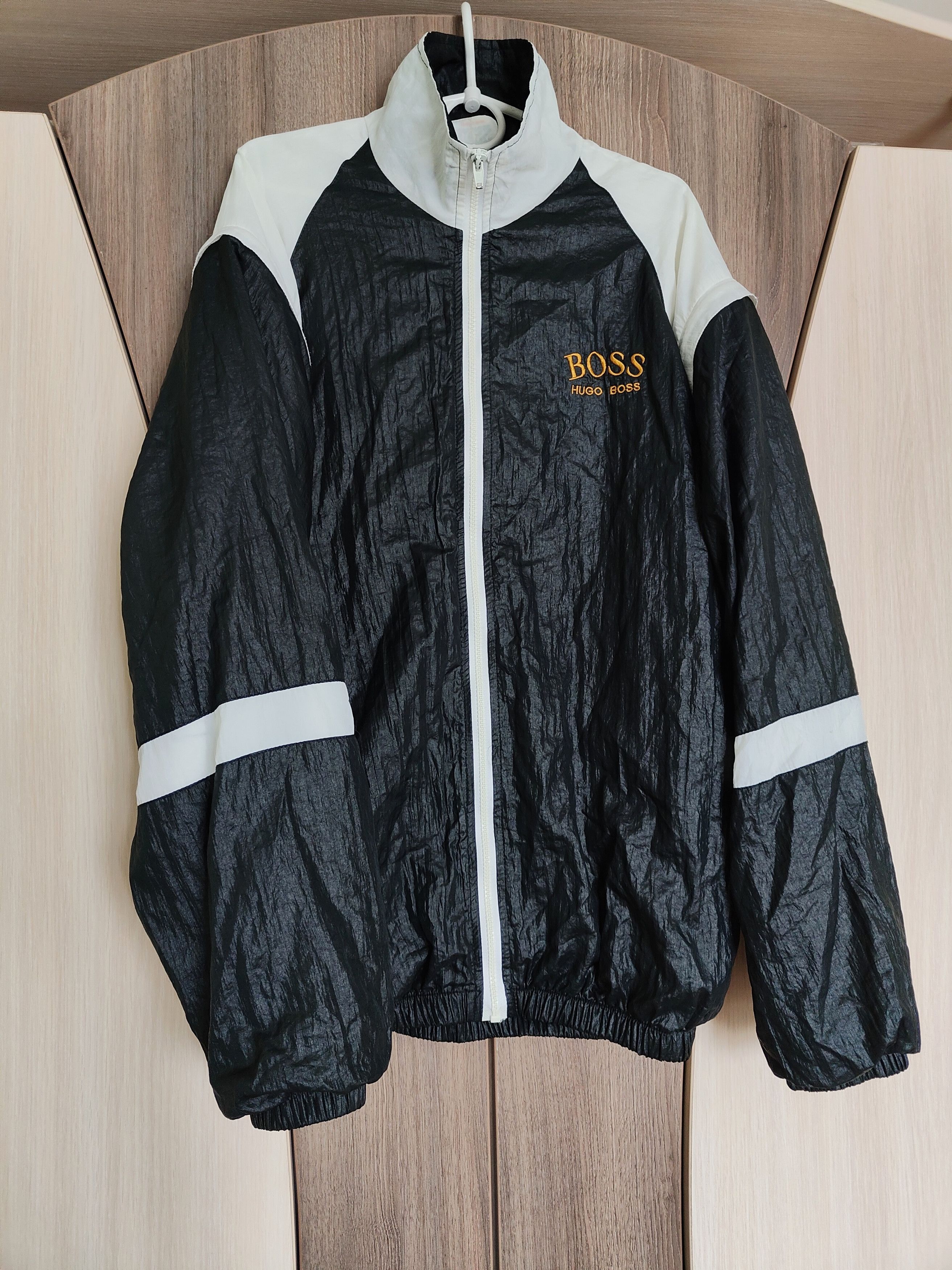 Hugo Boss Vintage Hugo Boss Olympic Jacket Bomber Boxing Jersey Size US L / EU 52-54 / 3 - 1 Thumbnail