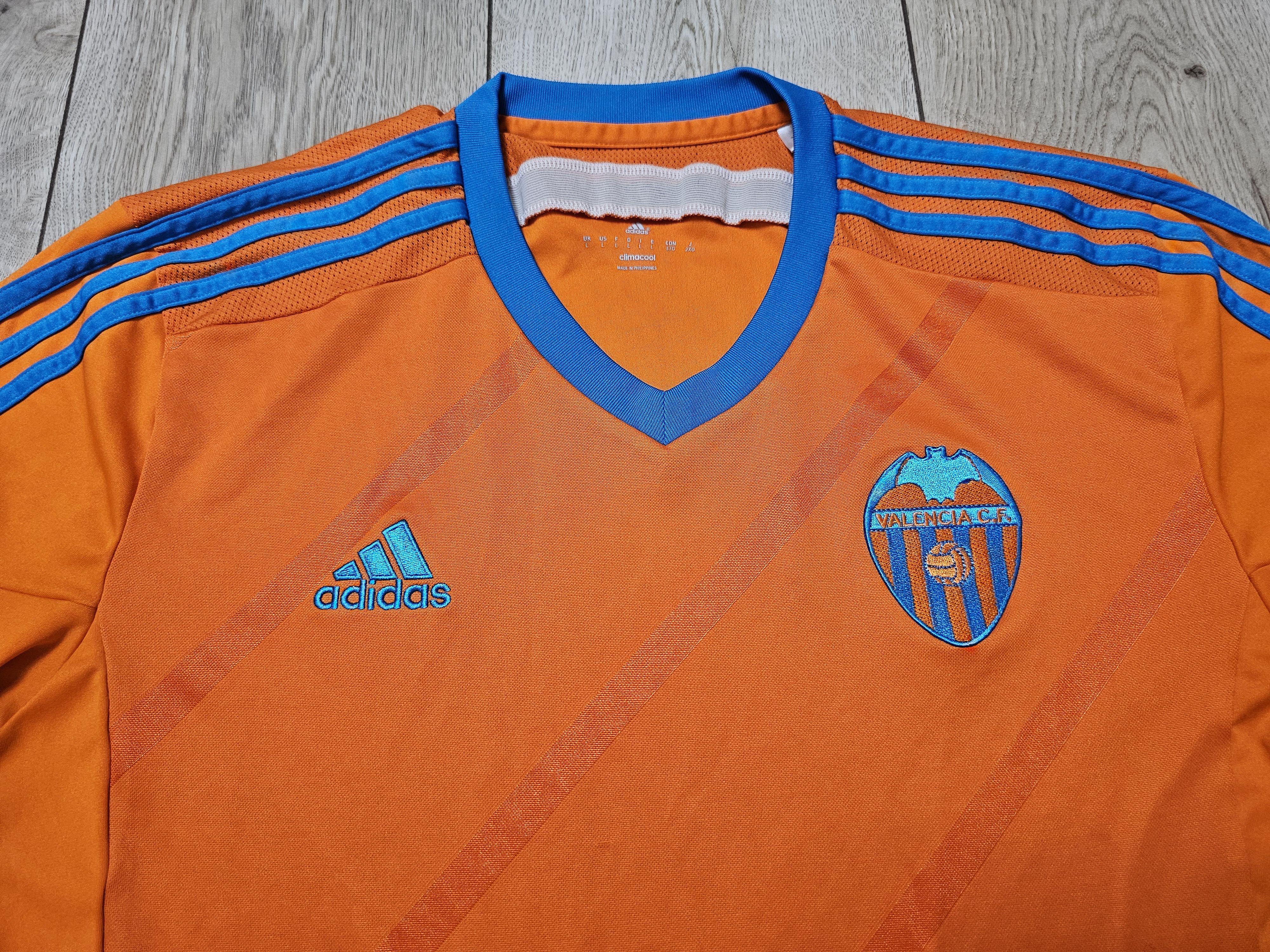 Adidas VALENCIA 2014 2015 AWAY FOOTBALL SHIRT SPAIN SOCCER JERSEY Size US L / EU 52-54 / 3 - 3 Thumbnail