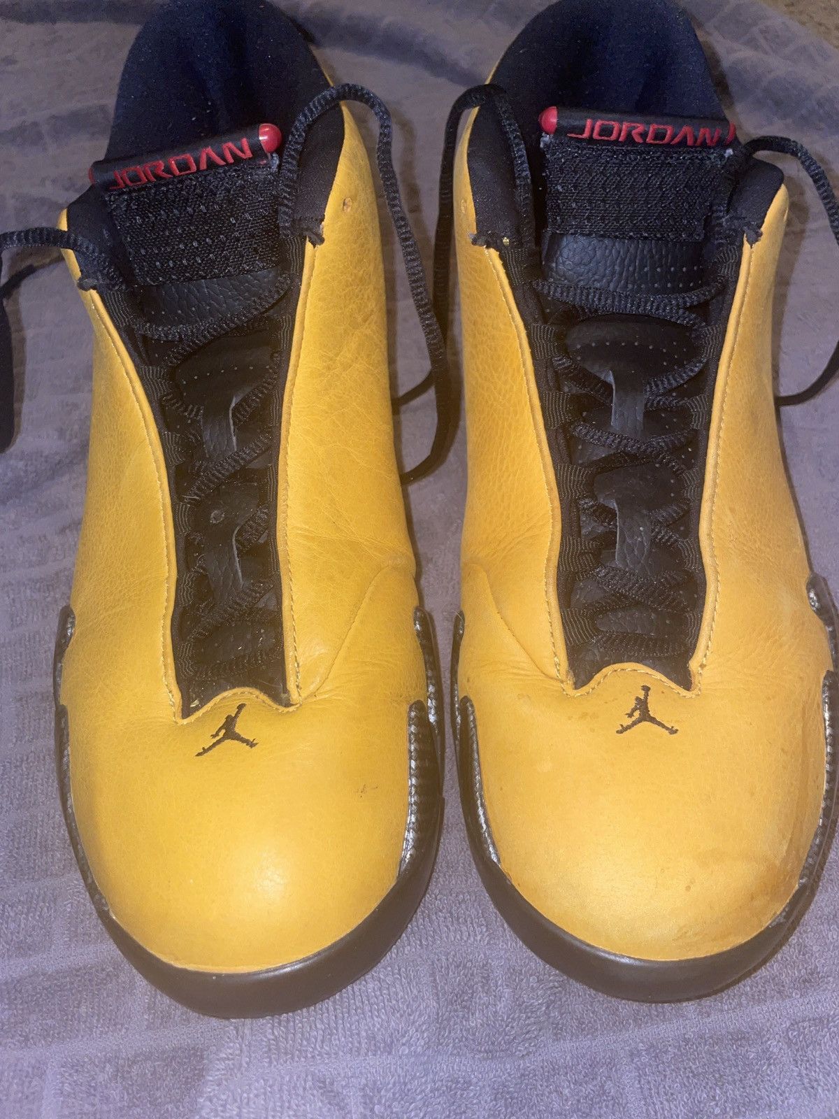 Jordan Brand Jordan 14 University Gold Size US 10 / EU 43 - 2 Thumbnail