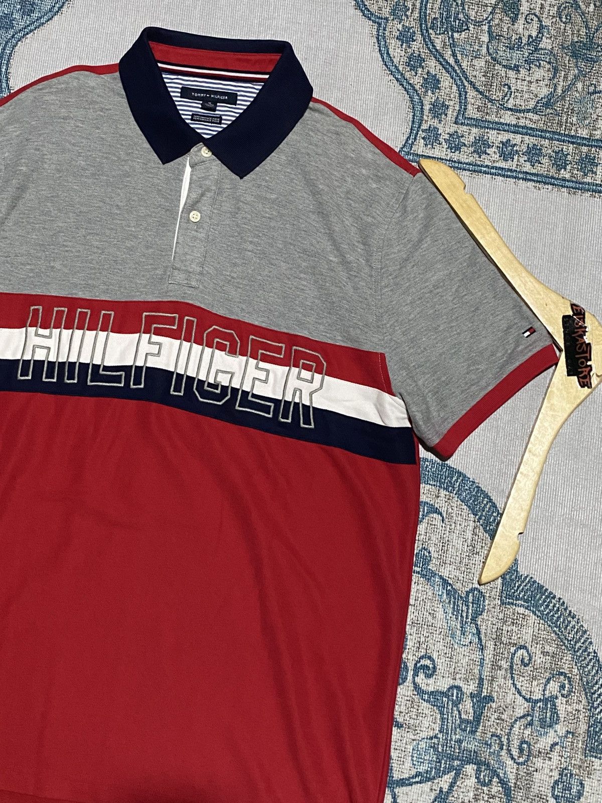 Tommy Hilfiger Poloshirt Tommy Hilfiger Size US XL / EU 56 / 4 - 2 Thumbnail