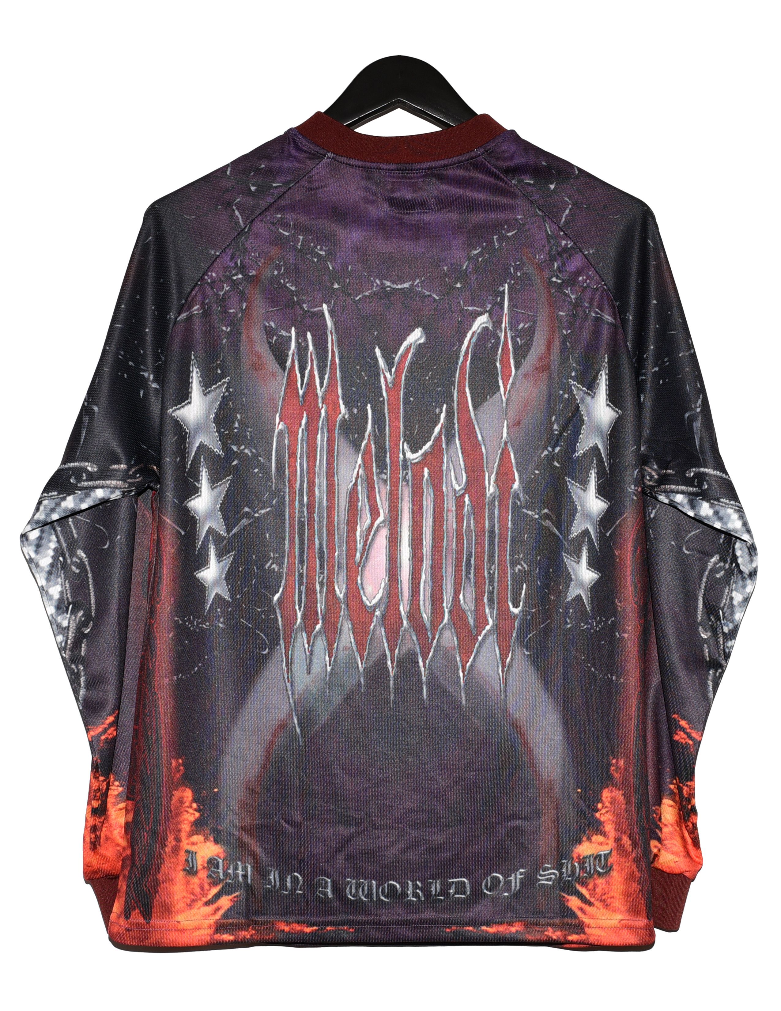 Dover Street Market EC Melodi 'World Of Shit' MX Jersey Size US L / EU 52-54 / 3 - 3 Thumbnail