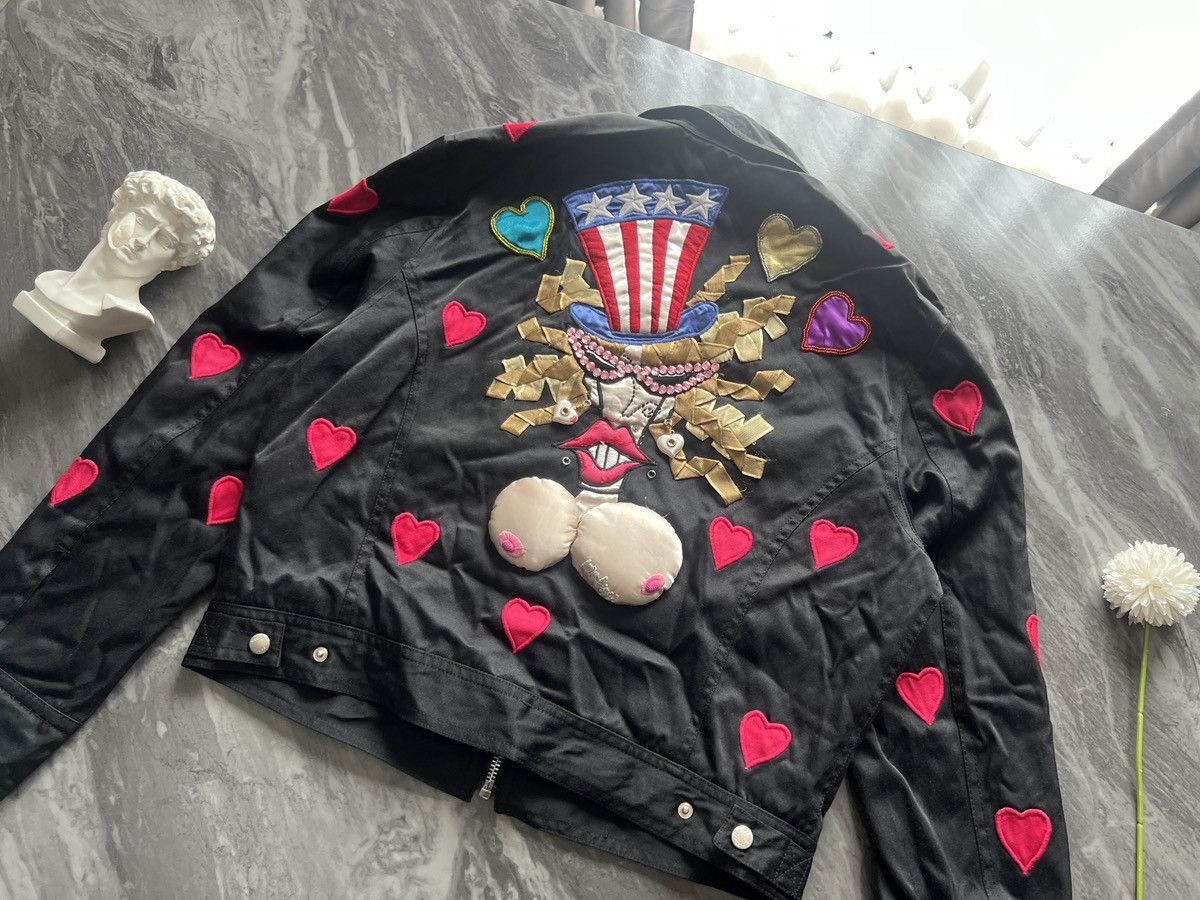 Japanese Brand Rare Ficce Yoshiyuki Konishi Embroidered Suede
