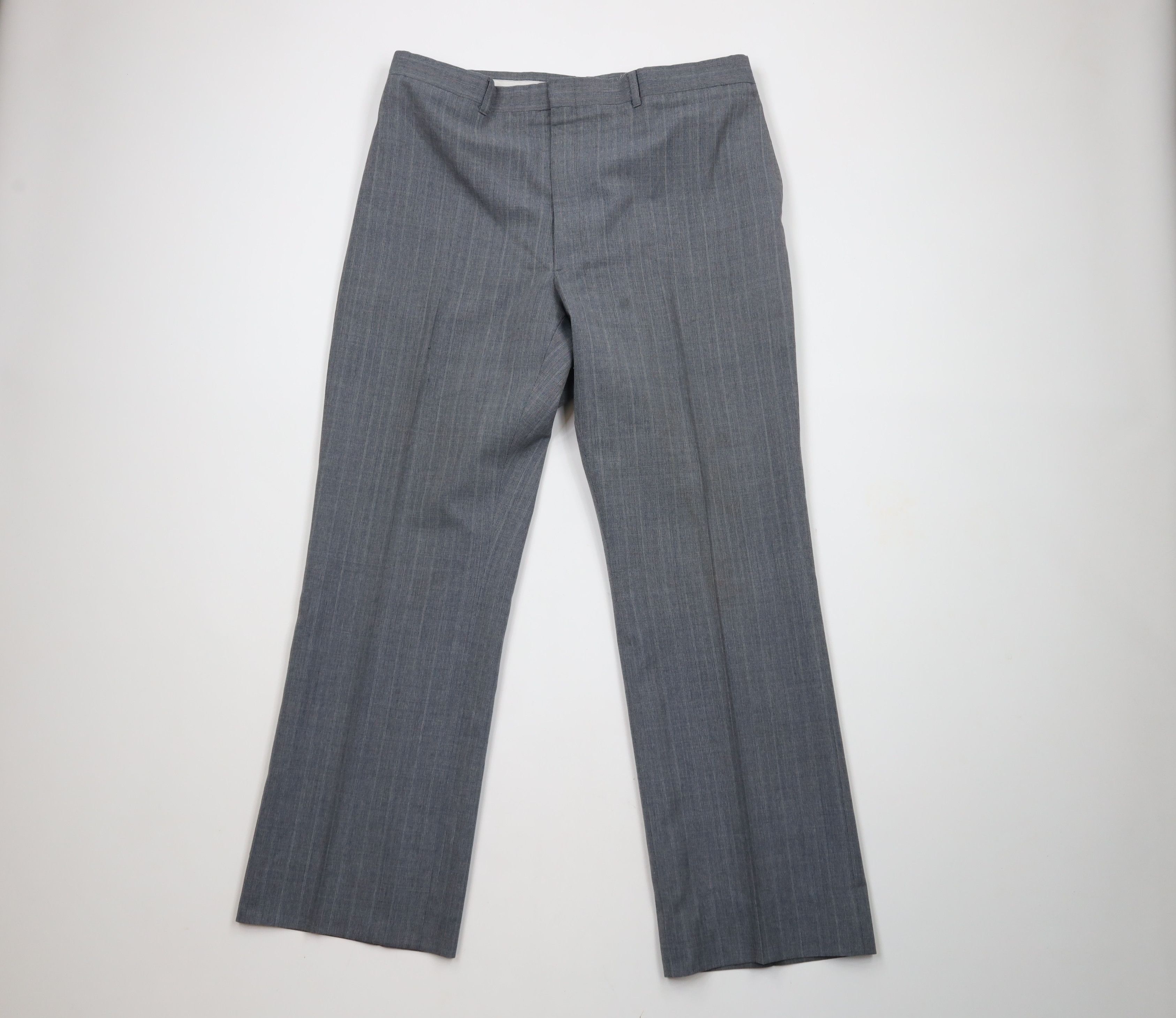 Vintage Vintage 70s Rainbow Striped Bell Bottoms Pants USA Size US 36 / EU 52 - 1 Thumbnail