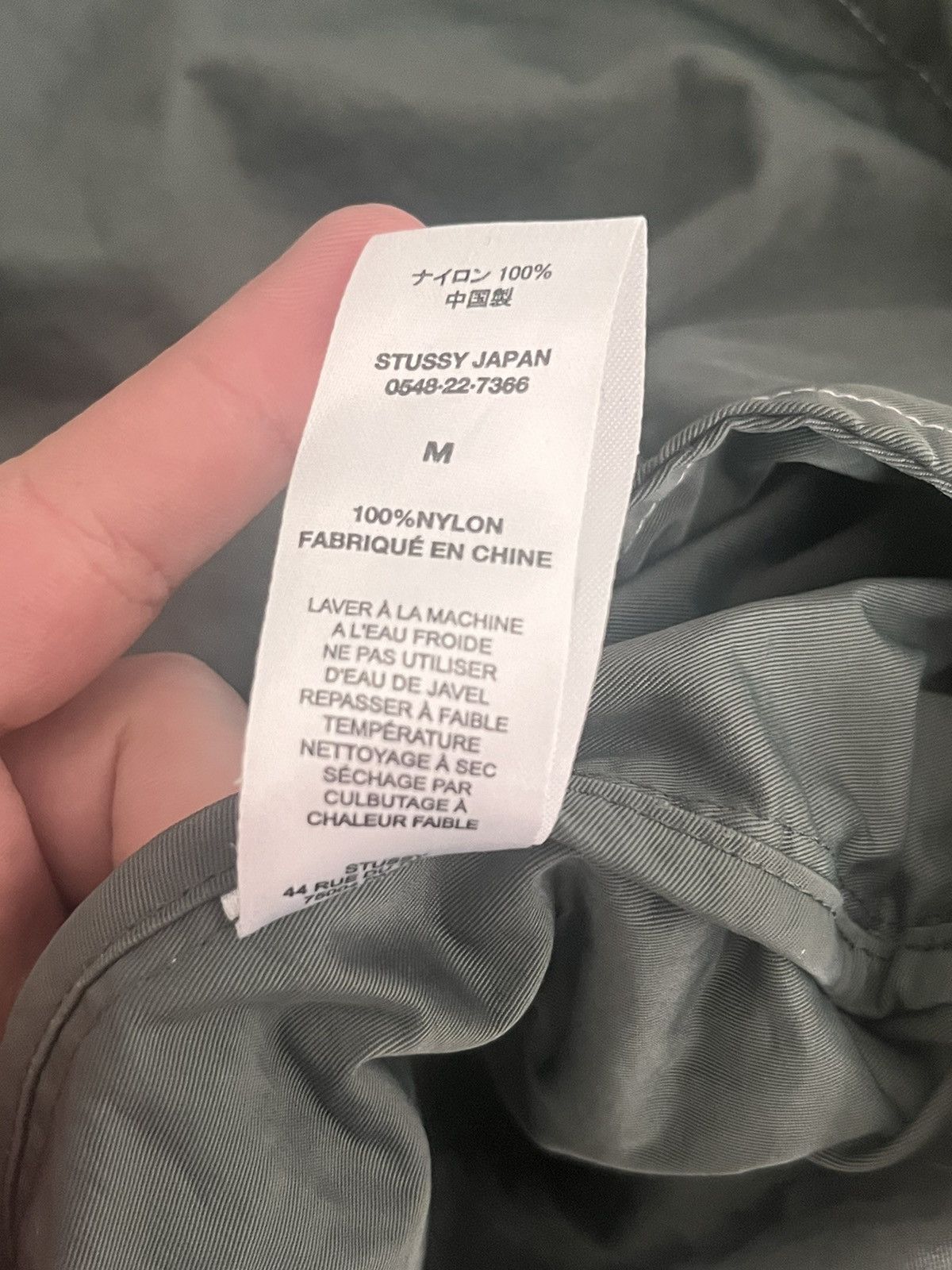 Stussy Stussy nylon folsom jacket green Size US L / EU 52-54 / 3 - 4 Thumbnail