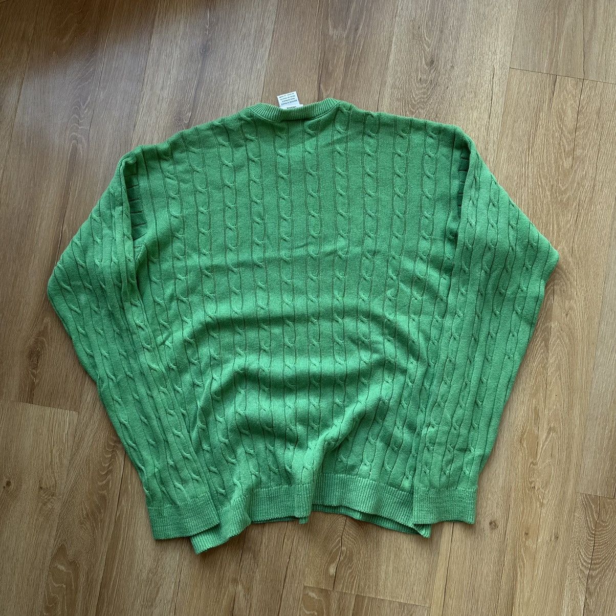 Lacoste Lacoste Cable Knit Wool Vintage Sweater 90s Oldmoney Size US L / EU 52-54 / 3 - 13 Thumbnail