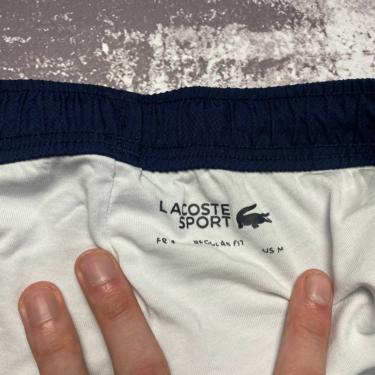 Lacoste Vintage Nylon Lacoste Track Pants Drill Mini Logo Y2K Size US 32 / EU 48 - 8 Thumbnail