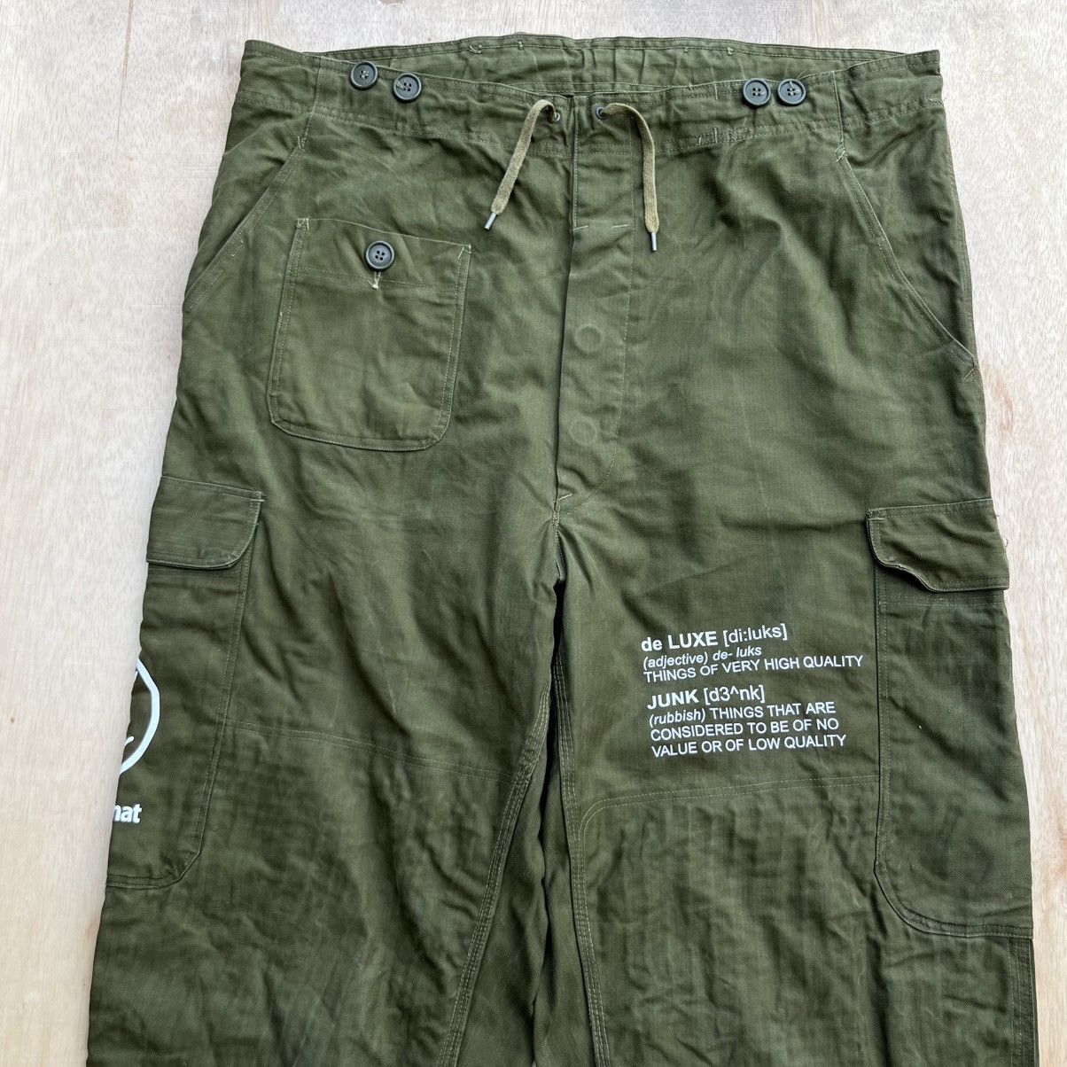 Buzz Rickson's TROUSERS MILITARY DANMARK HBT JAPANESE BRAND CUSTOM VINTAGE Size US 41 - 2 Thumbnail