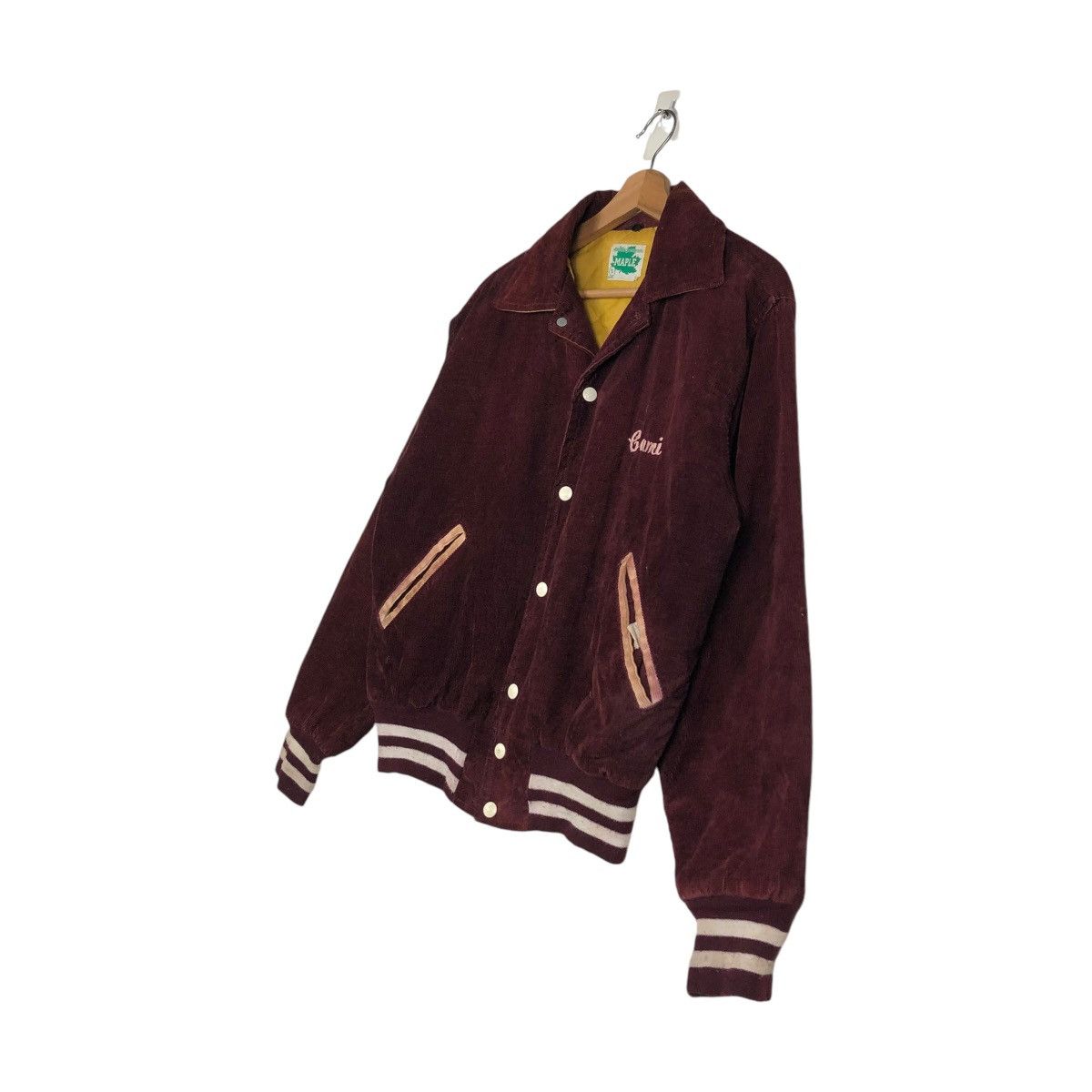 Vintage 🔥VINTAGE JUMPER CORDUROY BOMBER JACKET MAPLE MADE IN USA Size US S / EU 44-46 / 1 - 4 Thumbnail