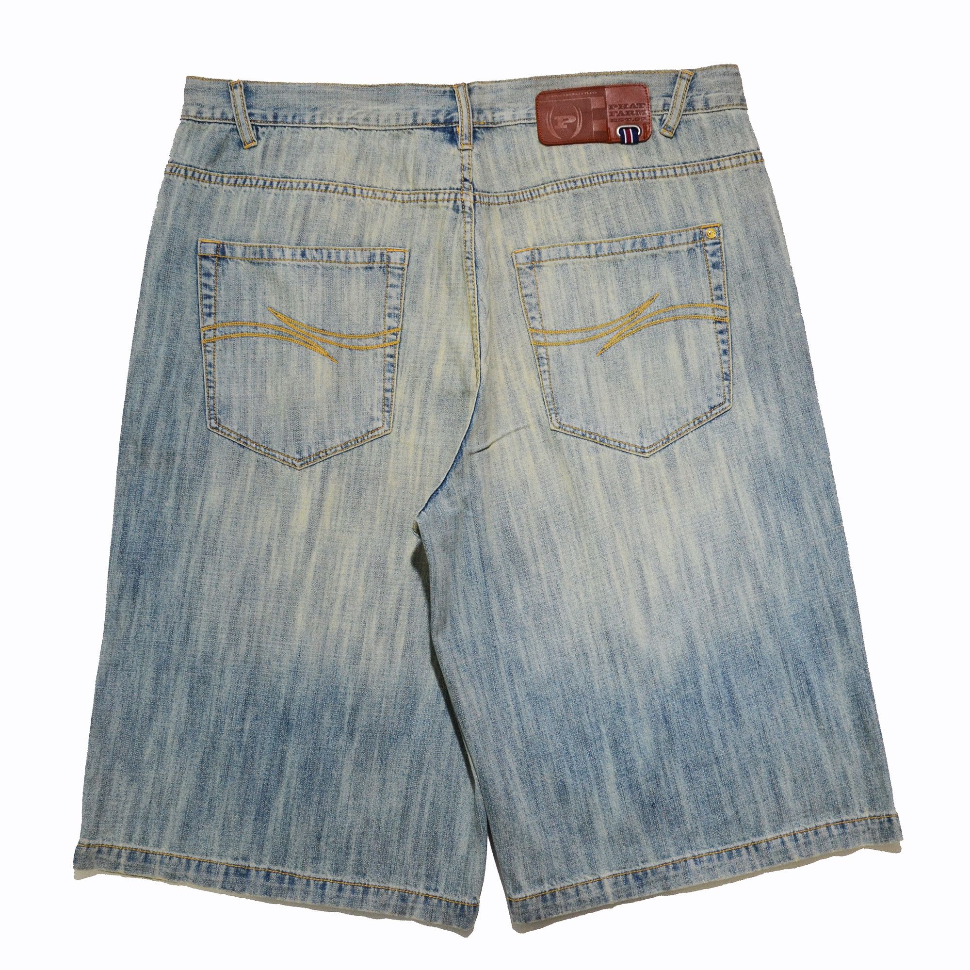 Phat Farm Phat Farm Jorts w38 Denim Shorts 90s Hiphop Streetwear Size US 38 / EU 54 - 2 Thumbnail