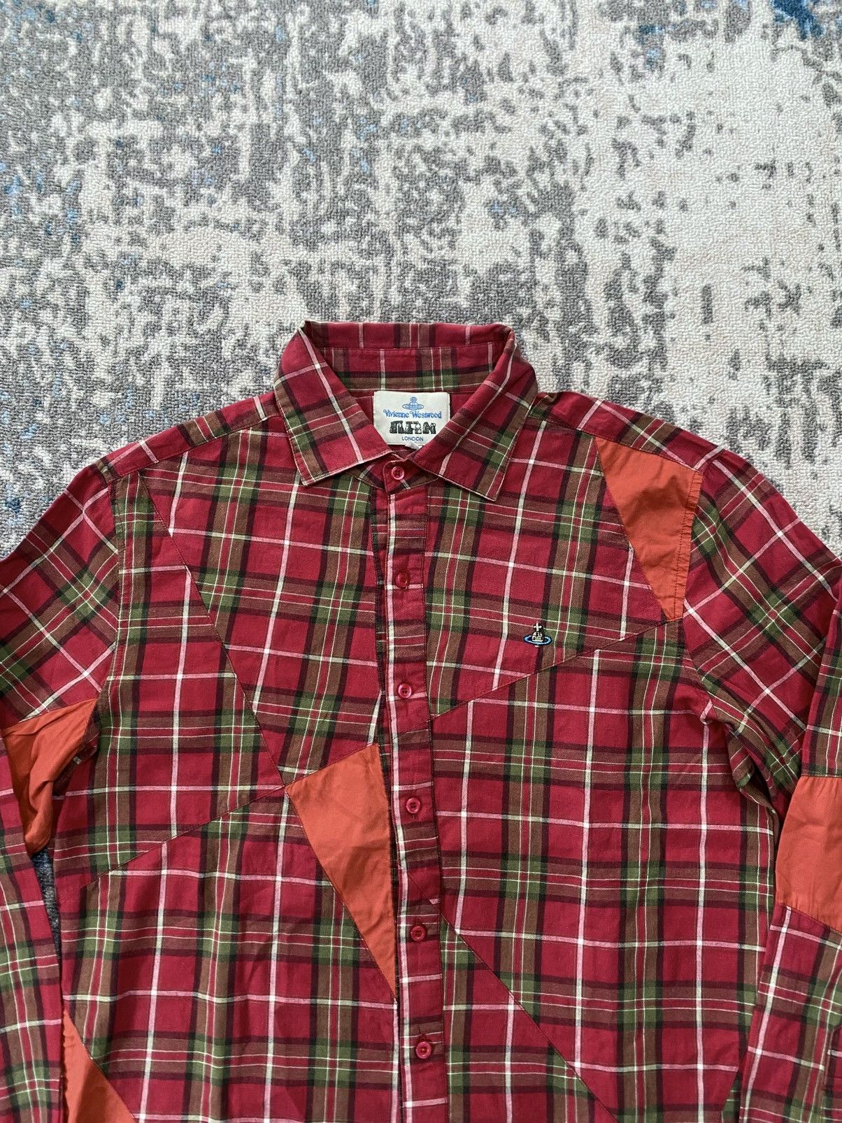 Vivienne Westwood Vintage Vivienne Westwood Plaid Shirt Size US L / EU 52-54 / 3 - 3 Thumbnail