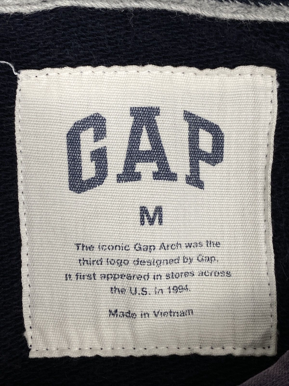 Gap Vintage GAP British Pull Over Hoodies Size US M / EU 48-50 / 2 - 6 Thumbnail