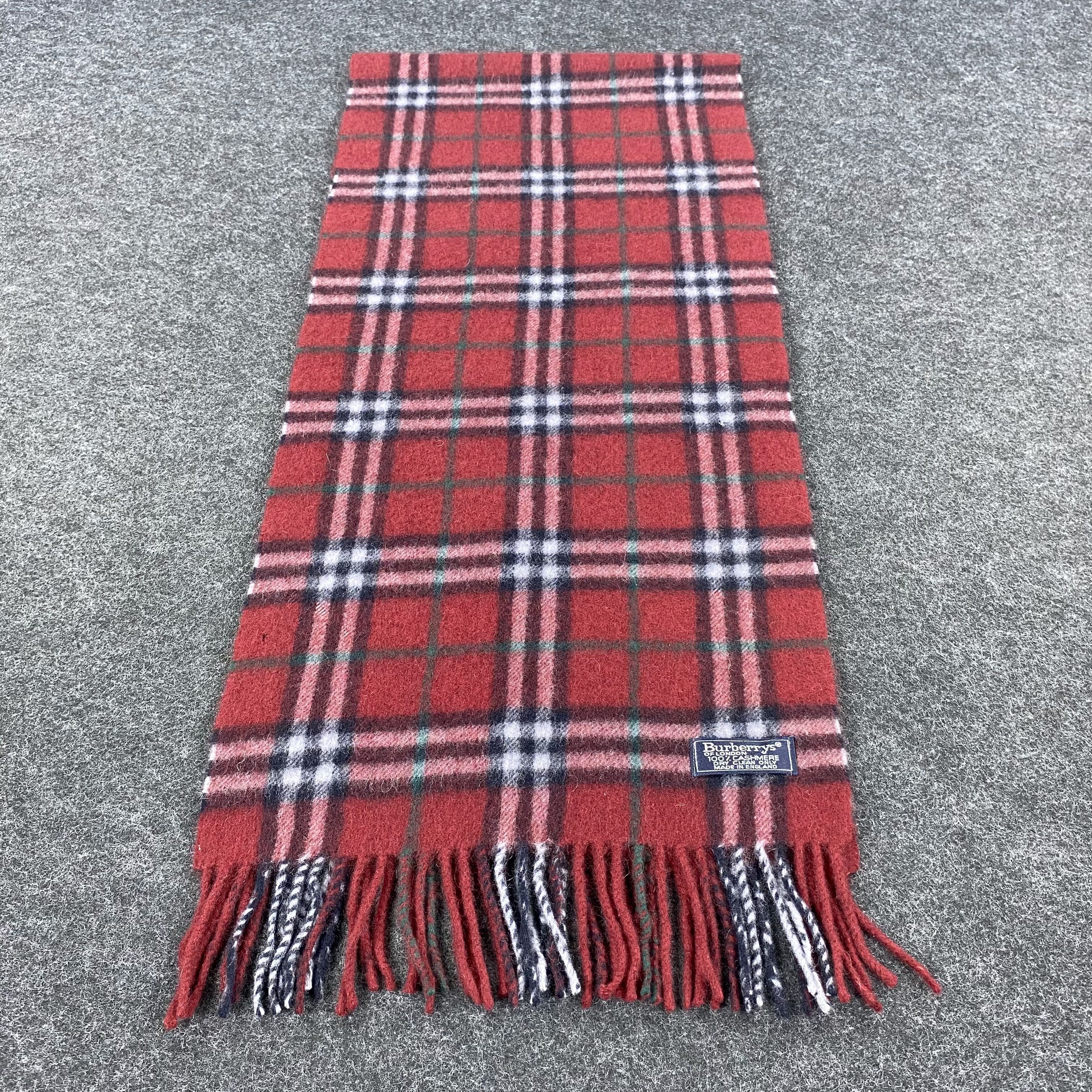 Burberry × Vintage GF10278 Burberry Scarf Neck Wear Muffler Size ONE SIZE - 3 Thumbnail
