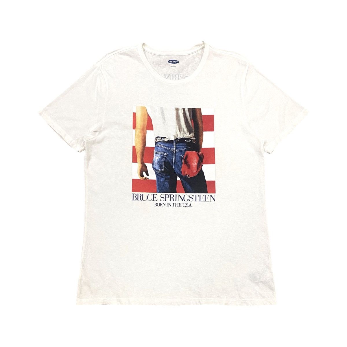Band Tees Bruce Springsteen Born In The USA Album Tshirt Size US L / EU 52-54 / 3 - 1 Thumbnail