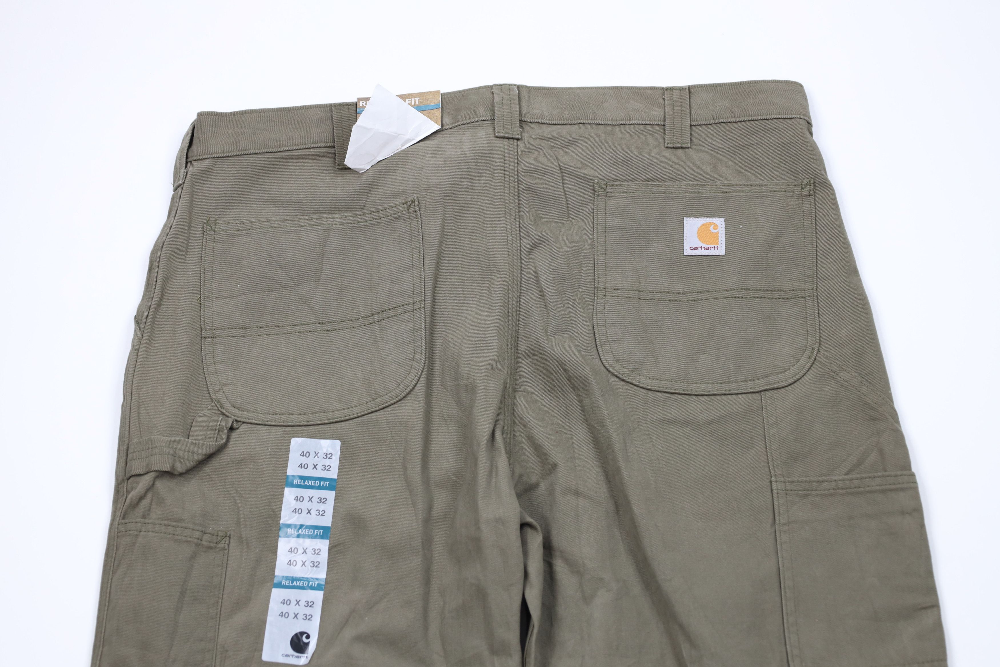 Carhartt Deadstock Y2K Carhartt Relaxed Fit Wide Leg Pants Green Size US 40 / EU 56 - 10 Thumbnail