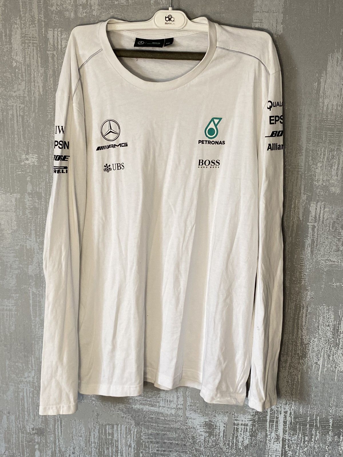 Hugo Boss Vintage Petronas Hugo Boss Formula One Long Sleeve T-shirt Size US XXL / EU 58 / 5 - 1 Thumbnail