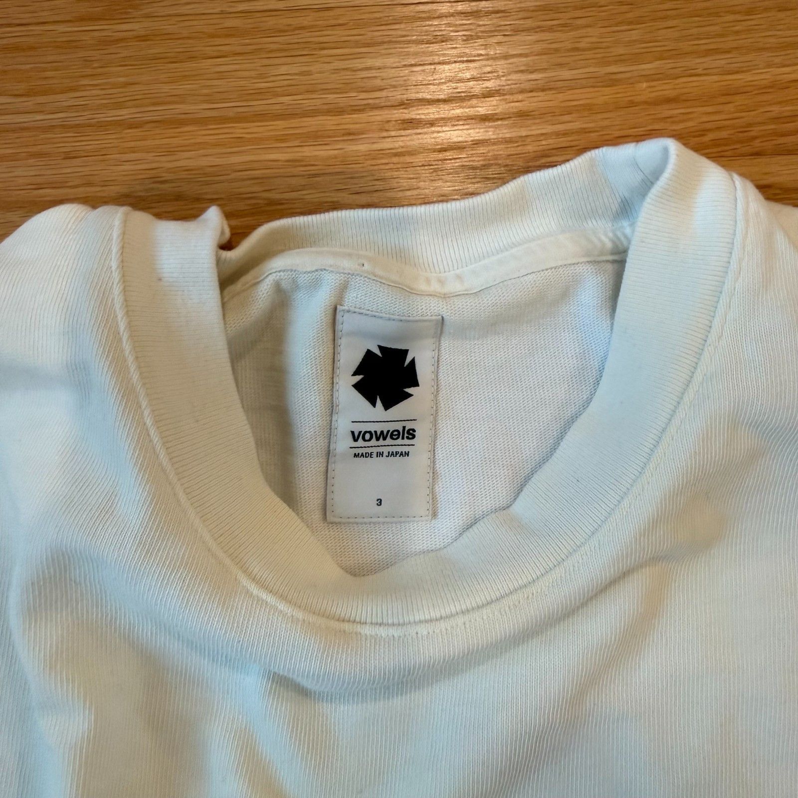 Auralee Vowels Japan Faded Collegiate Heavyweight Longsleeve Tee Size US L / EU 52-54 / 3 - 6 Thumbnail
