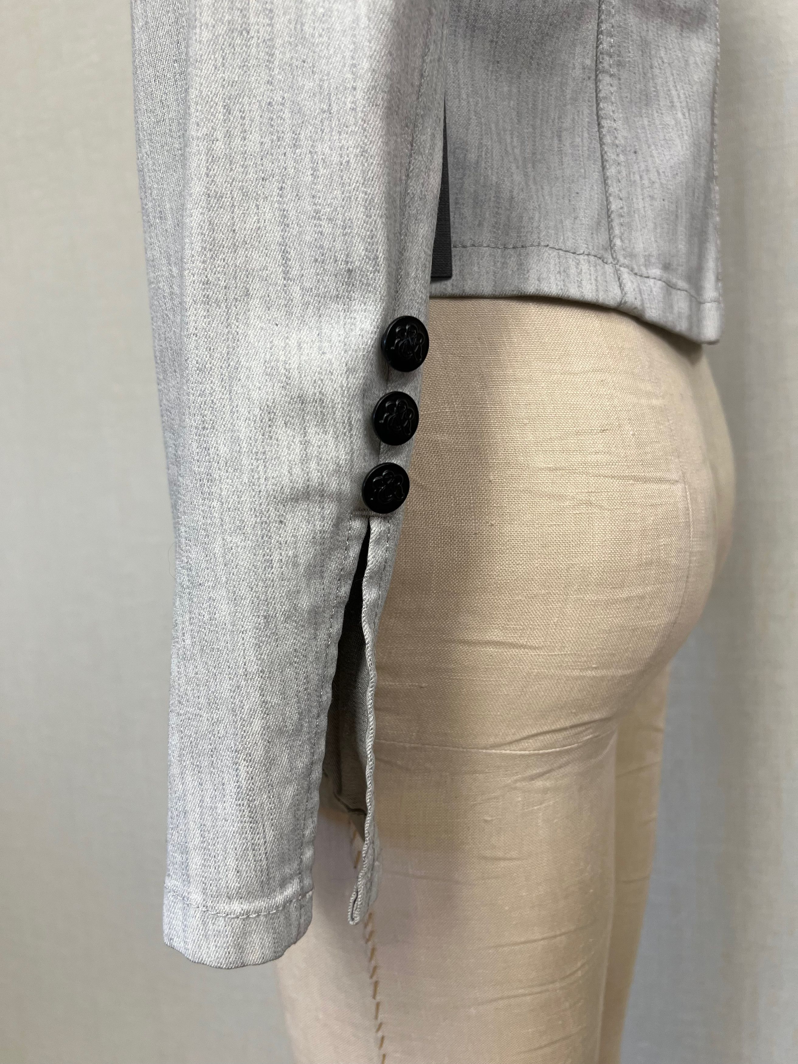 Rock & Republic NWT 2000s Rock & Republic Denim Cropped Dinner Jacket Size 6 Size M / US 6-8 / IT 42-44 - 4 Thumbnail