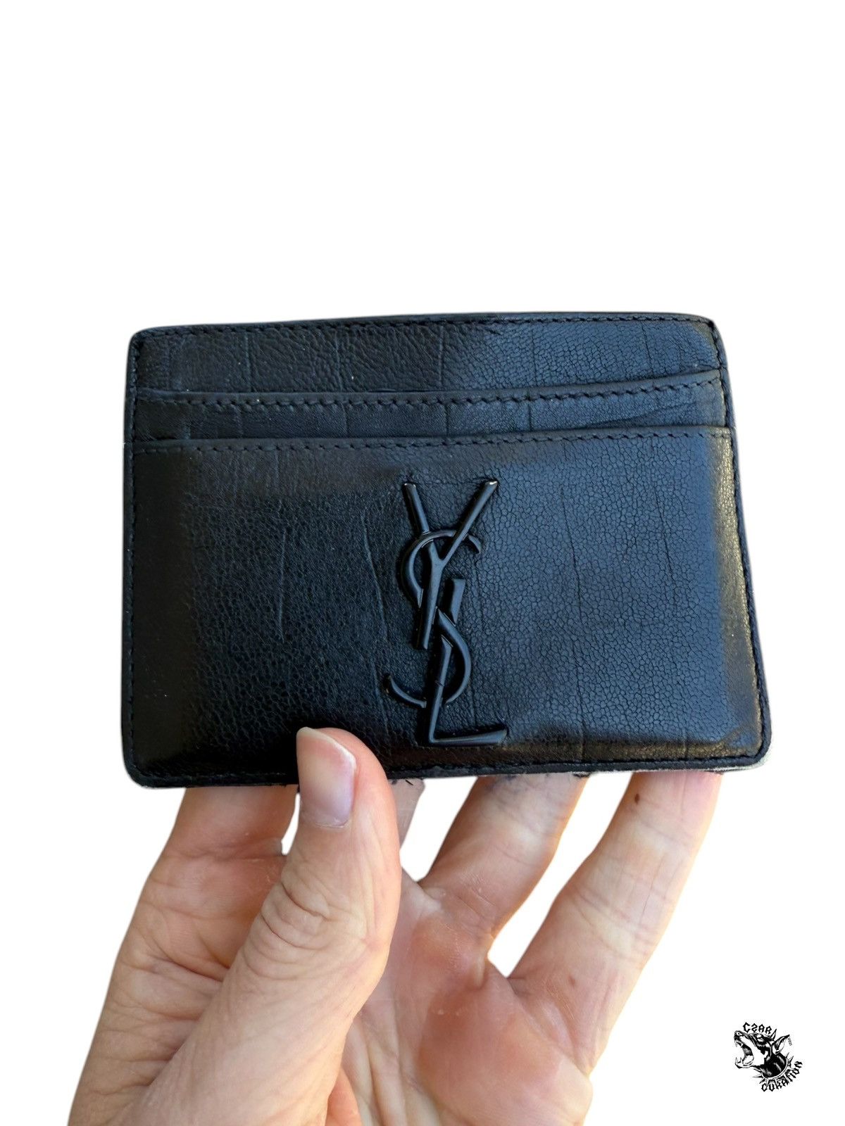 Saint Laurent Paris Saint laurent card holder Size ONE SIZE - 7 Thumbnail