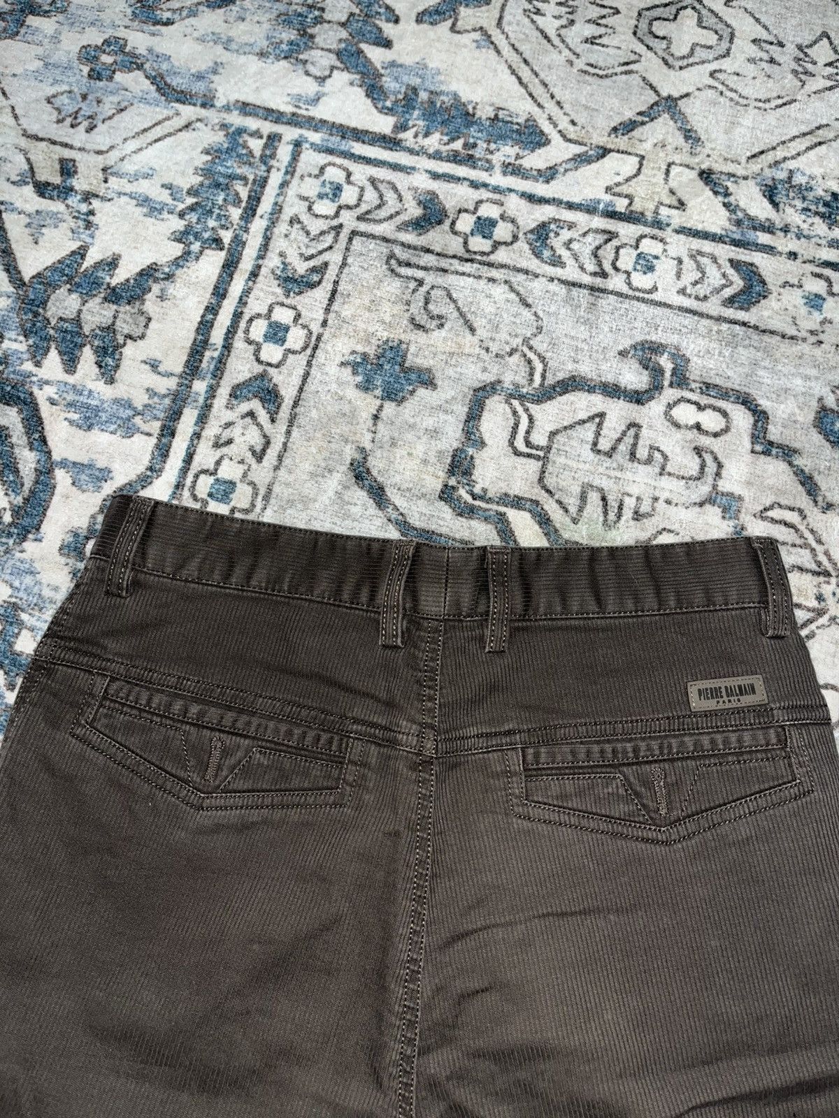 Pierre Balmain Pierre Balmain Ribbed Trousers Size US 29 - 5 Thumbnail
