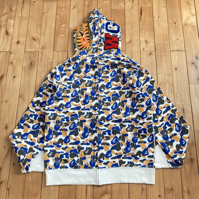 Bape 2024 🔥Maebashi Store Camo🔥 BAPE shark full zip hoodie APE Size US XXL / EU 58 / 5 - 3 Thumbnail
