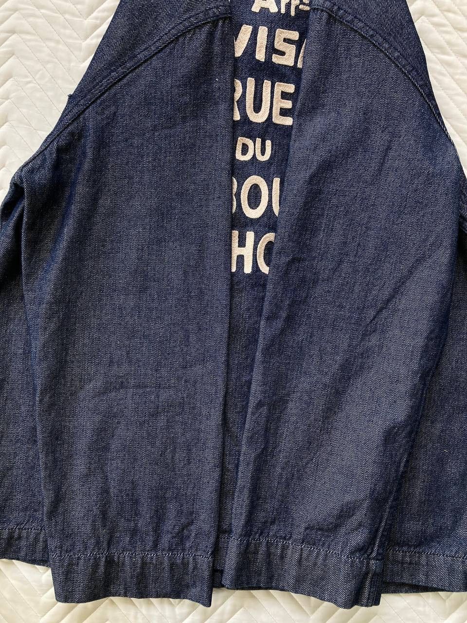 Evisu Evisu Paris Pullover Denim Chore Jacket Size US L / EU 52-54 / 3 - 5 Thumbnail