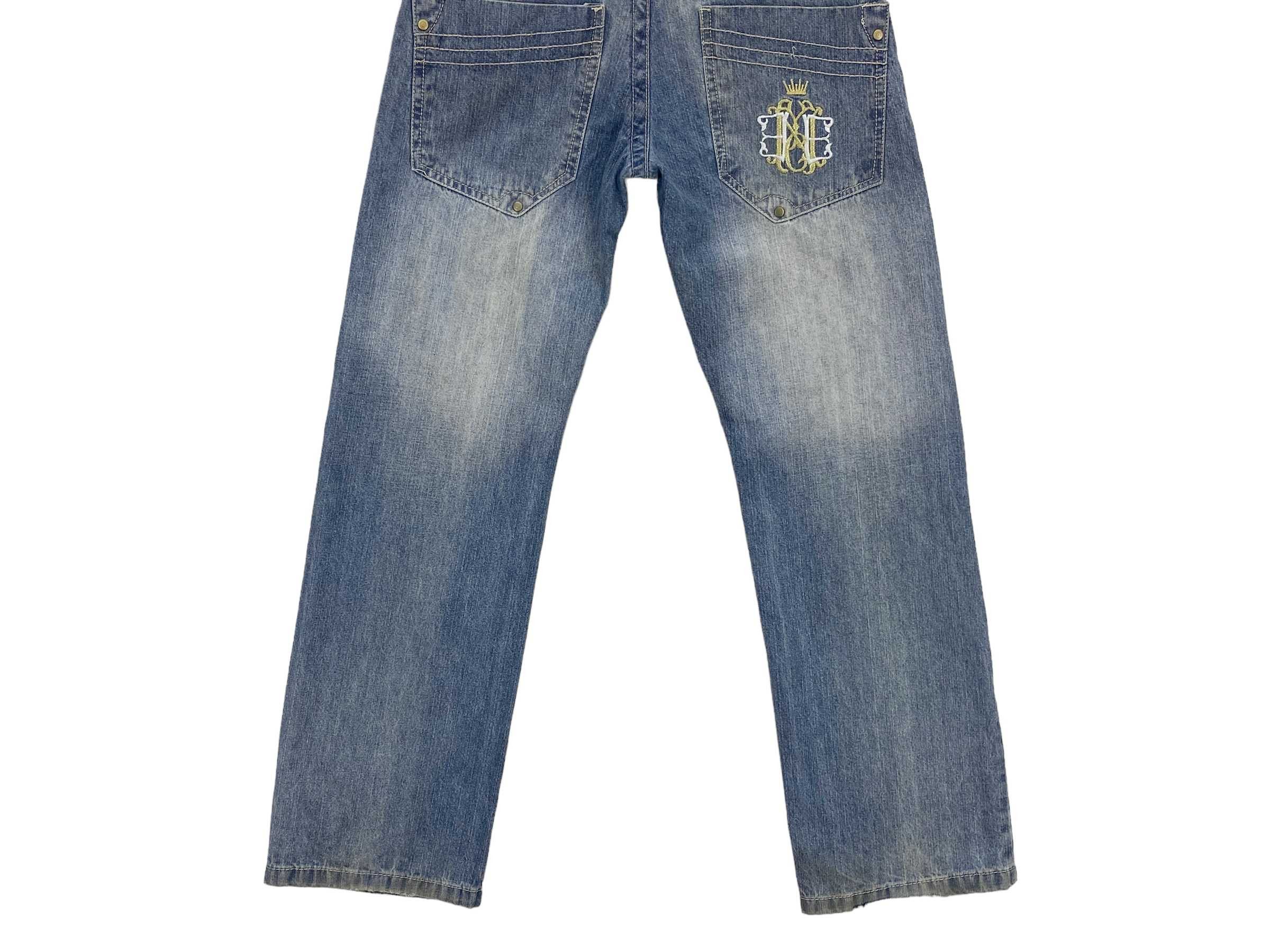 Enyce ENYCE Denim Flare Distressed Jeans Pants Size US 28 / EU 44 - 6 Thumbnail