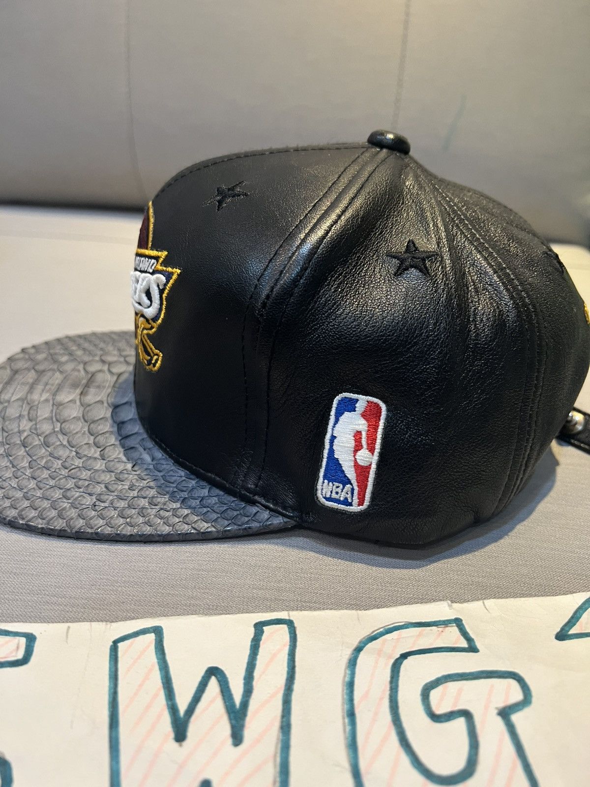 Just Don × Mitchell & Ness Just Don Cleveland Cavaliers Python Snapback – Ultra Rare Size ONE SIZE - 2 Thumbnail
