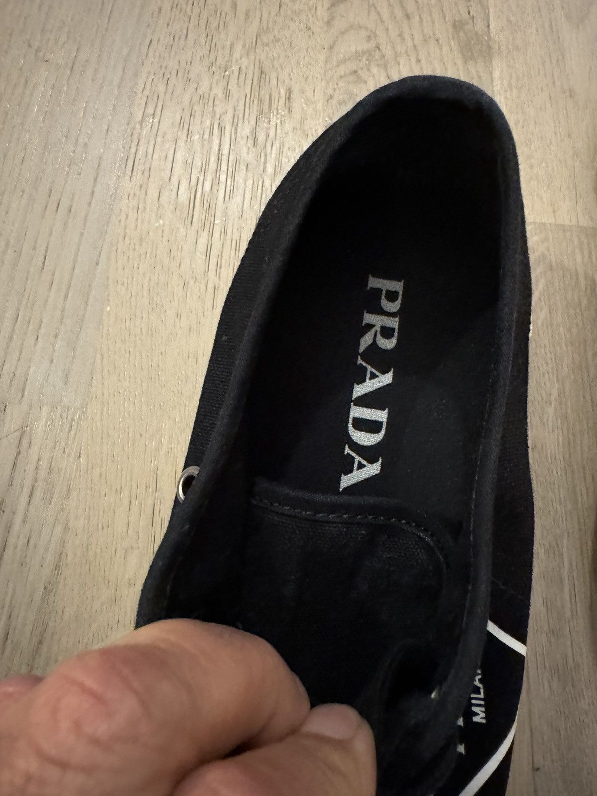 Prada PRADA sneakers SZ UK 6.5 fit as in photos show by tape measu Size US 8 / EU 41 - 6 Thumbnail
