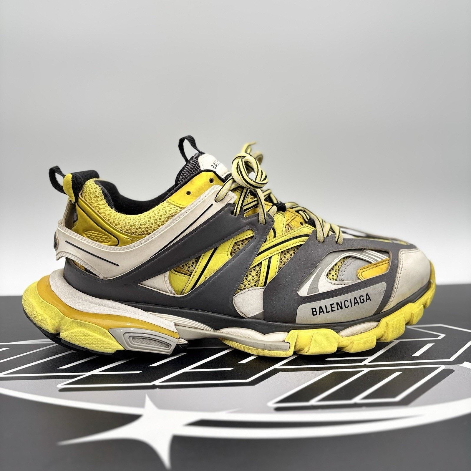 Balenciaga Balenciaga Track ' White Yellow ' | GOOD CONDITION! Size US 12 / EU 45 - 2 Thumbnail