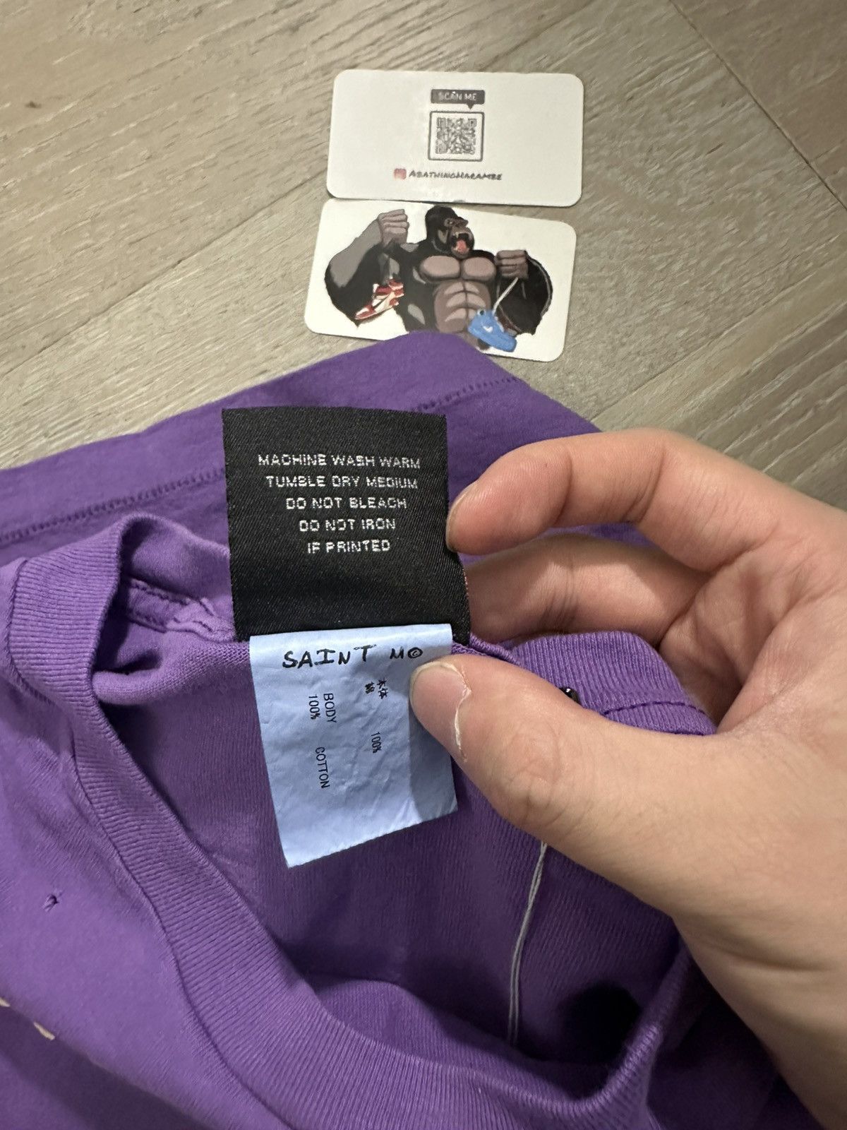 Saint Michael SAINT Mxxxxxx Universal Tee Size US L / EU 52-54 / 3 - 5 Thumbnail