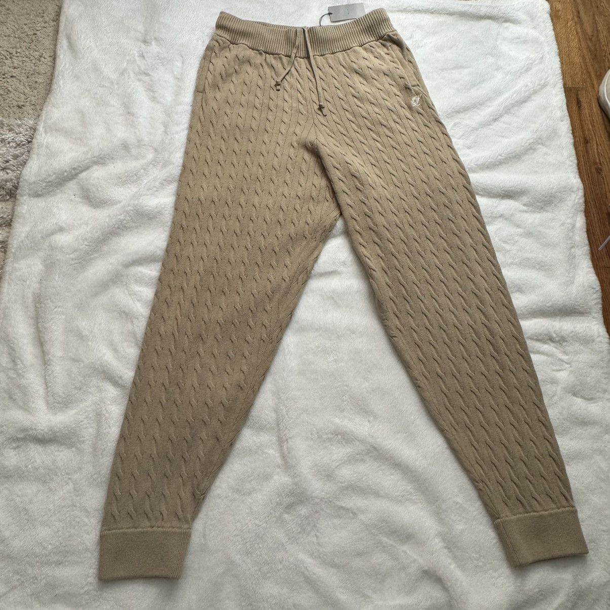 Kith NWT- KITH Garrett Cable Knit Pant - Birch - Size XL Size 36" / US 14 / IT 50 - 3 Thumbnail
