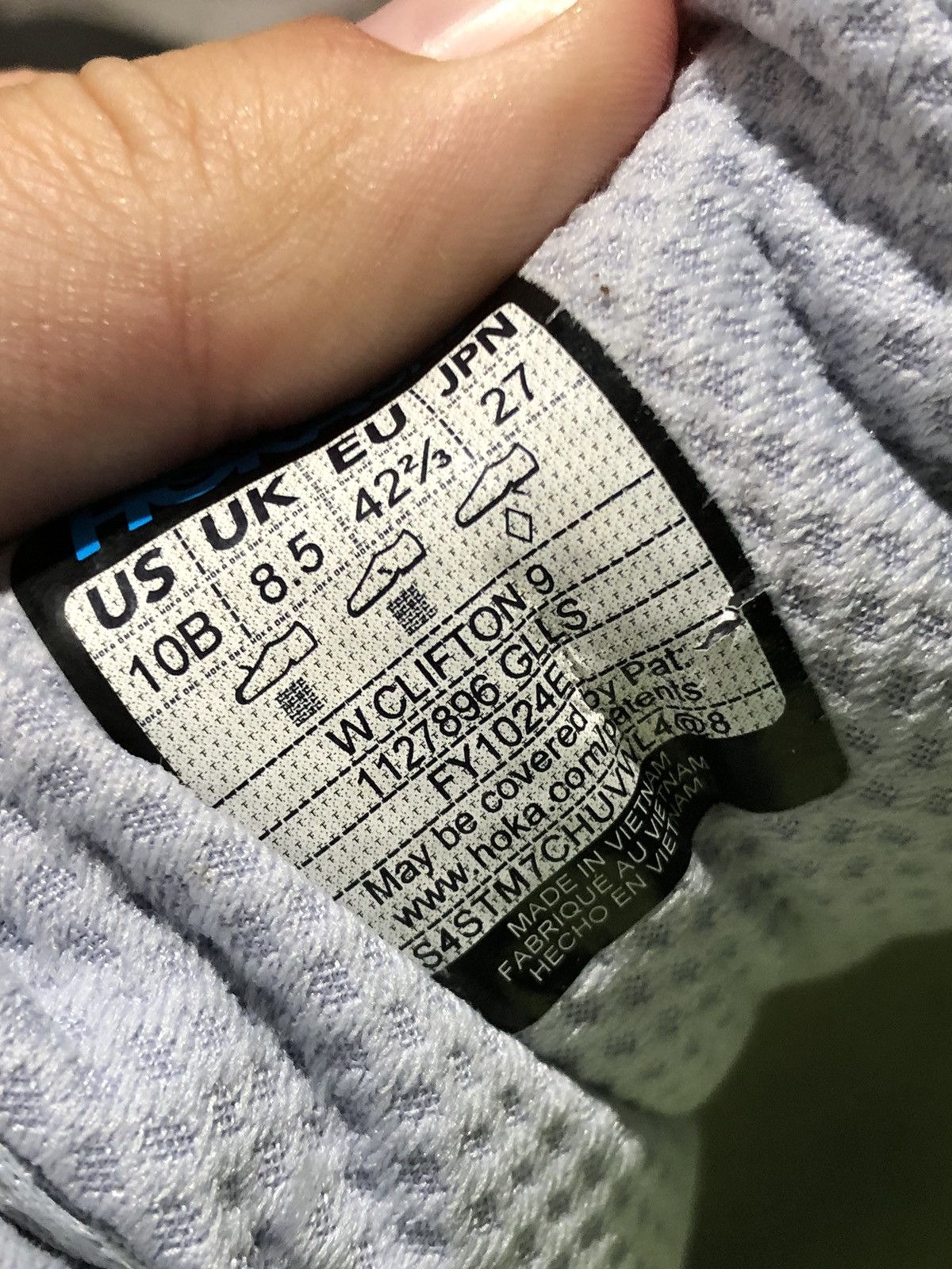 Hoka Hoka Clifton 9 1127896-GLLS Size US 10 / IT 40 - 16 Thumbnail