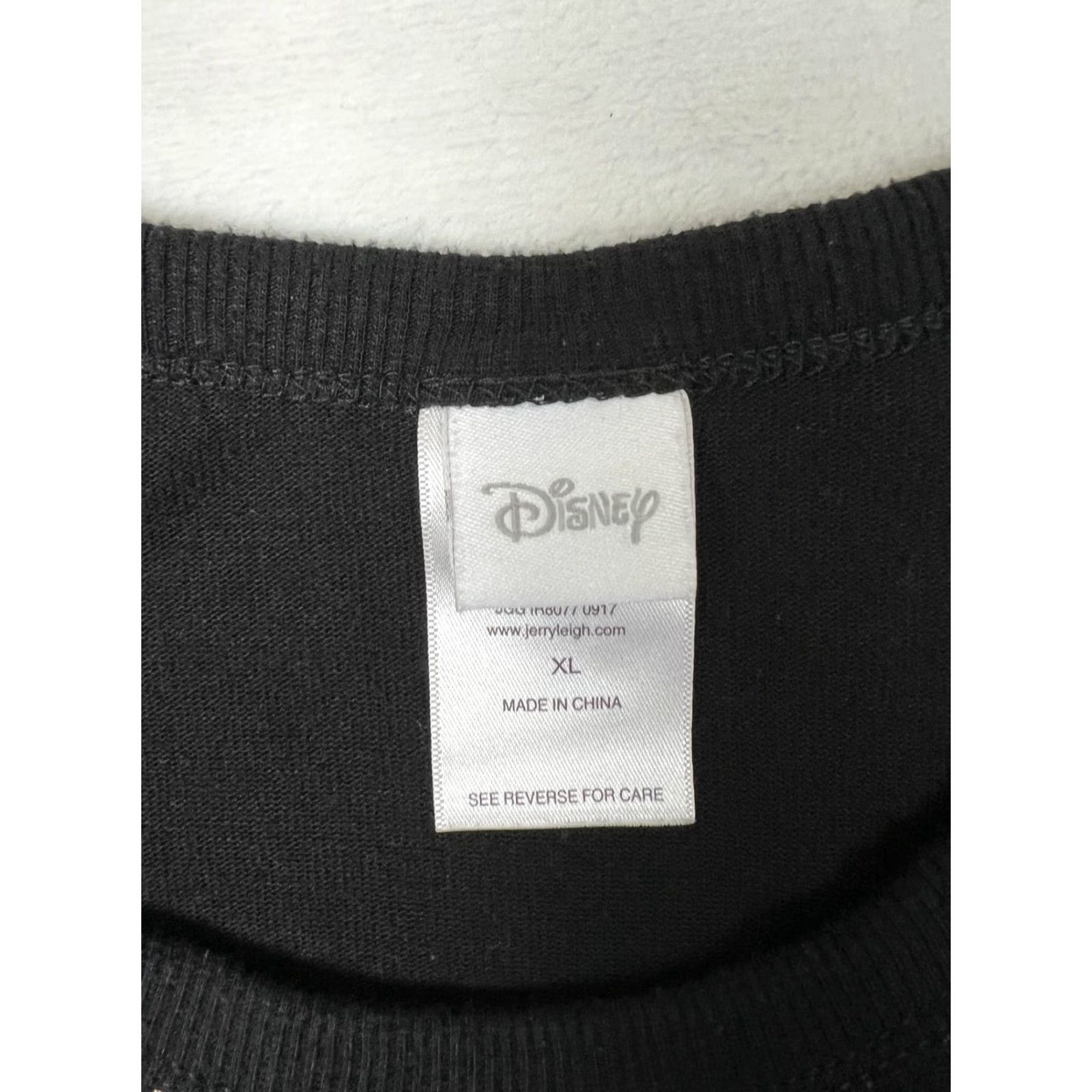 Disney Disney Sweatshirt Womens XL Black Gold Mickey Mouse All Over Print Crewneck Size XL / US 12-14 / IT 48-50 - 2 Thumbnail