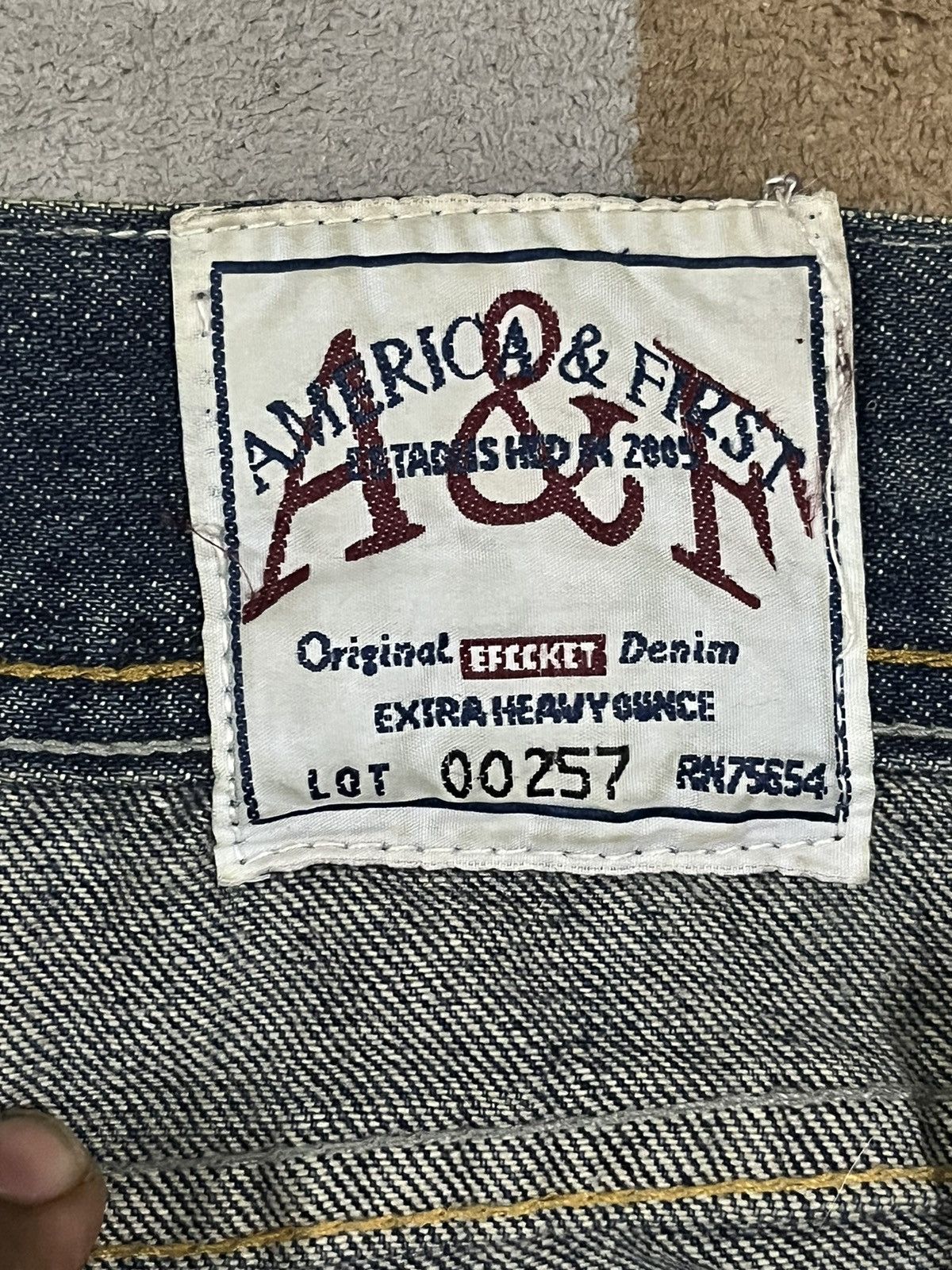 If Six Was Nine Vintage America First Baggy Denim Size US 33 - 10 Thumbnail