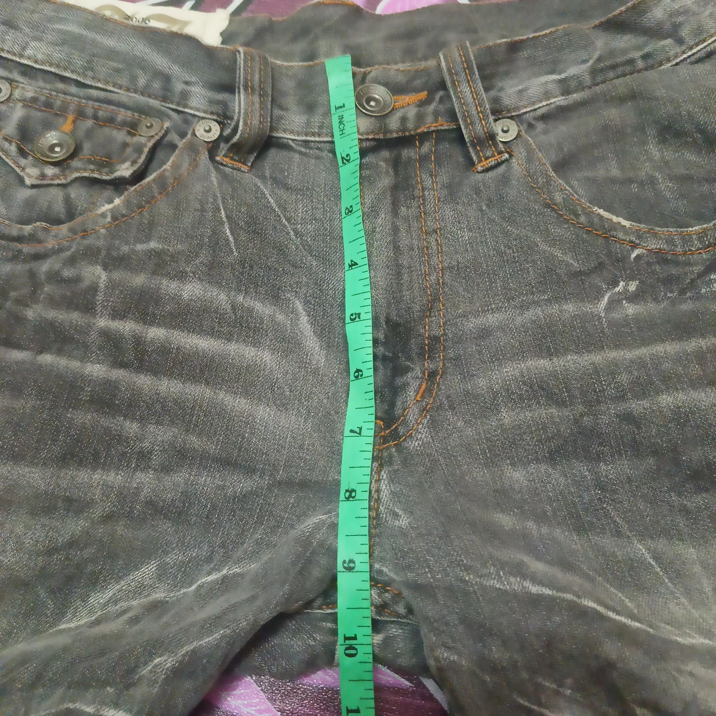 Who Decides War 💥Insane 90s Japanese Antful Jeans Distressed Flared bootcut Size US 30 / EU 46 - 18 Thumbnail
