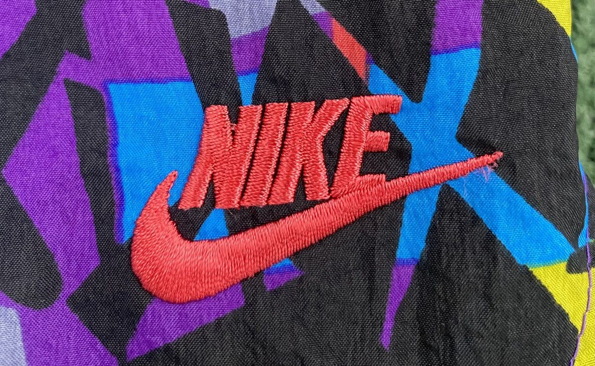 Nike VTG 90’s Nike Spellout Lined Sprinter Shorts Mens Medium Size US 34 / EU 50 - 2 Thumbnail