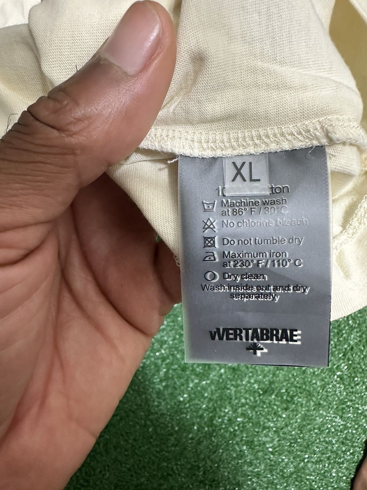 Vertabrae Vertabrae Jesus Head Tee Size US M / EU 48-50 / 2 - 3 Thumbnail